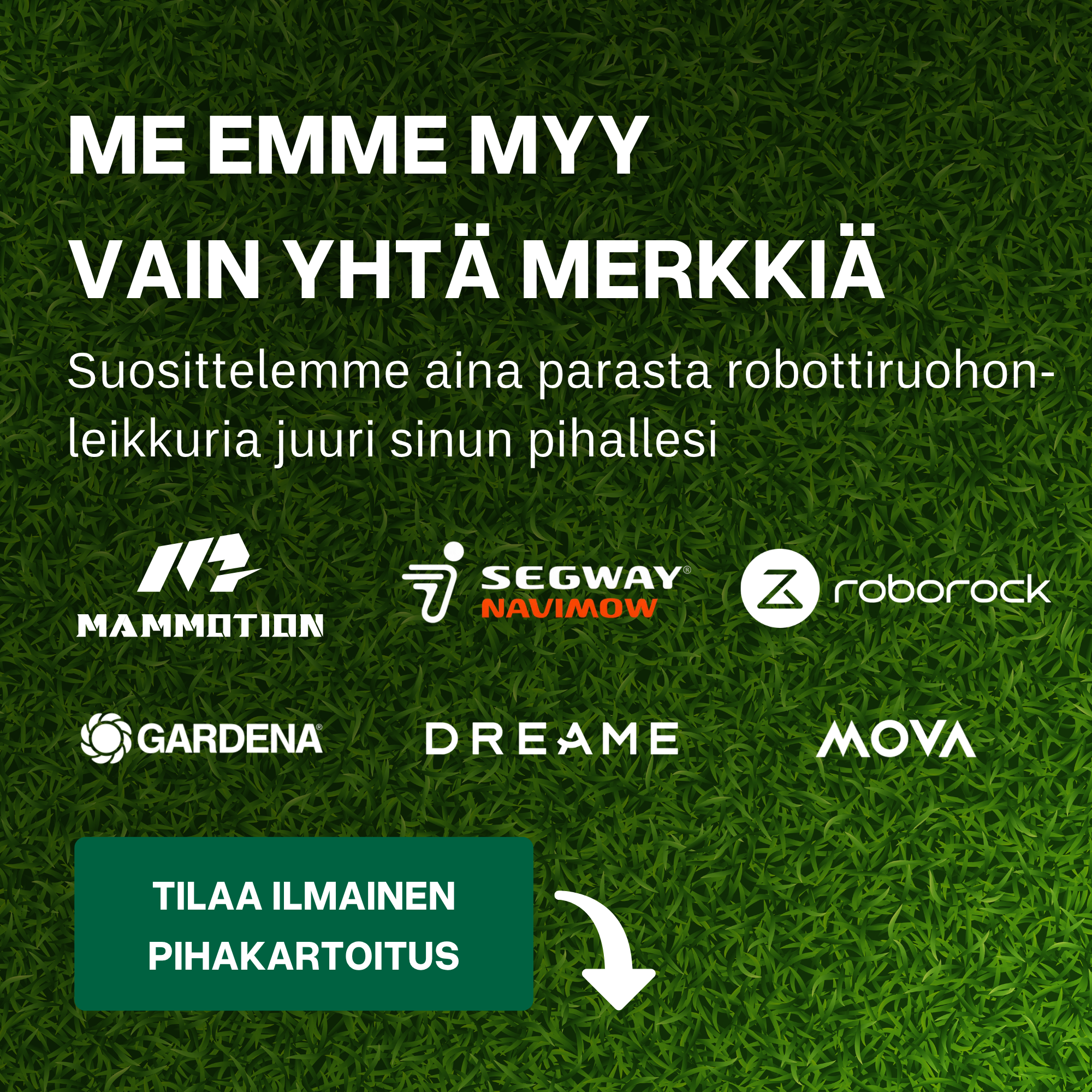 Pihabotti Facebook ad: Tee kartoituspyyntö minuutissa, saat suosituksen jopa…