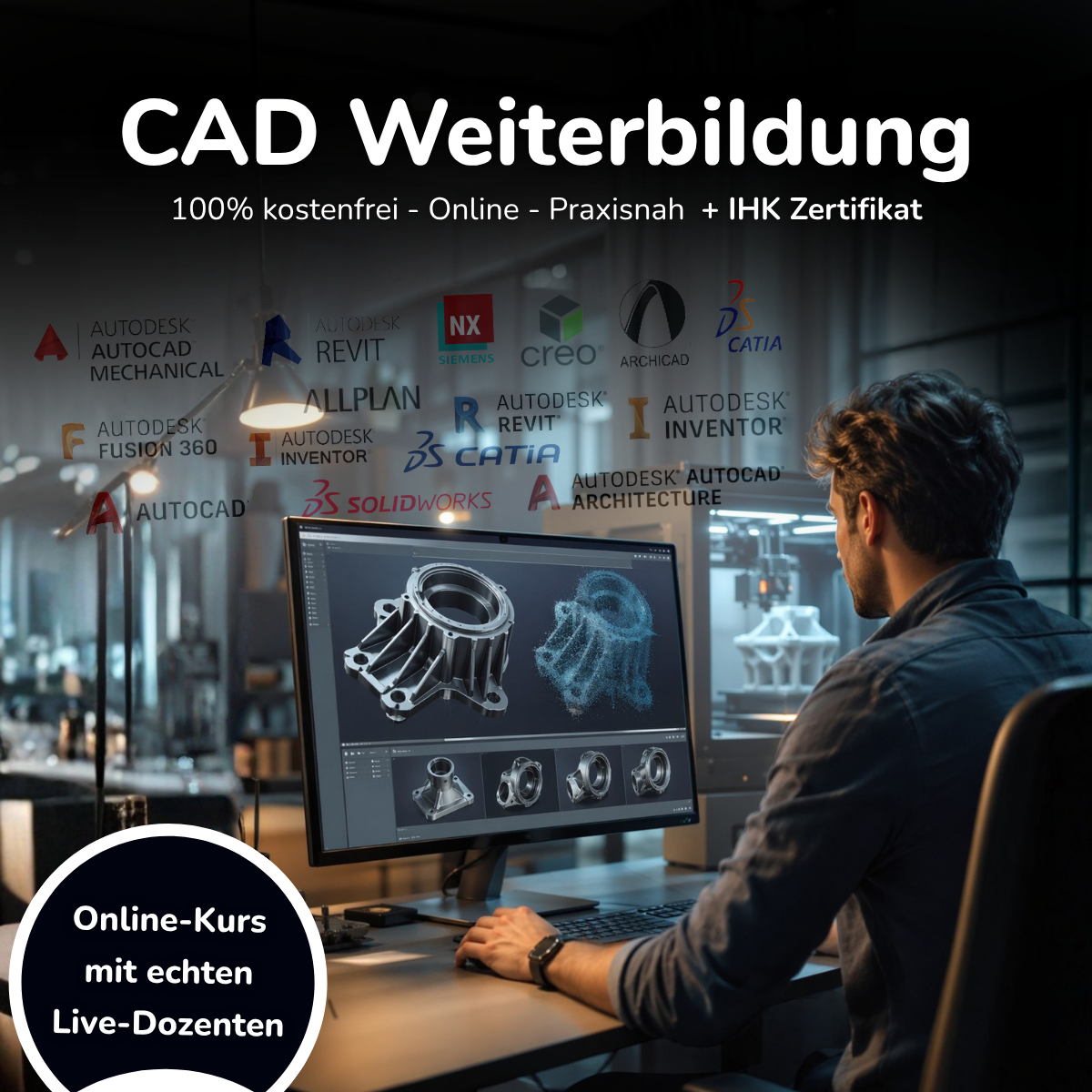 Berger Bildungsinstitut GmbH Facebook ad: Fehlende CAD-Kenntnisse bremsen viele Karrieren