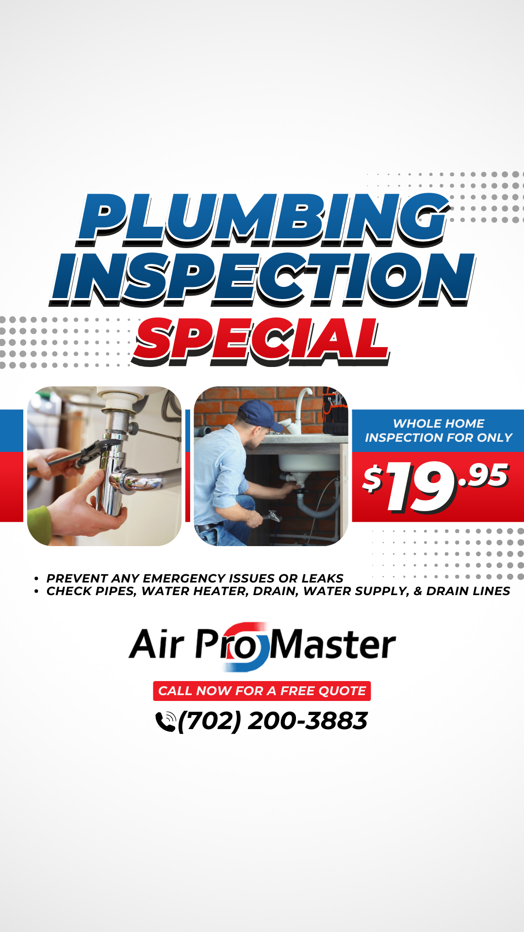 Air Pro Master - Las Vegas Facebook ad