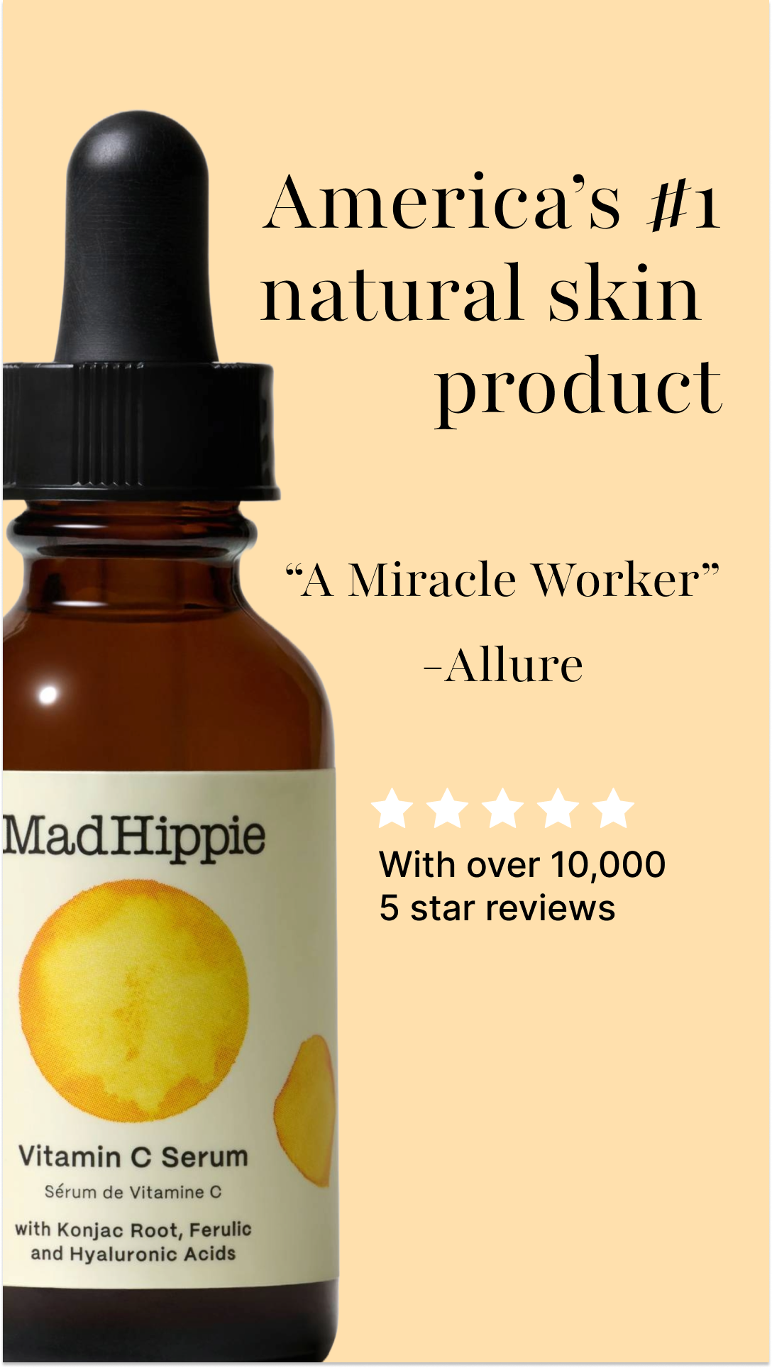 Mad Hippie Facebook ad