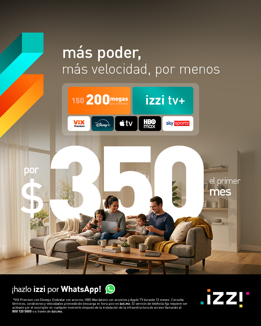 izzi telecom Facebook ad