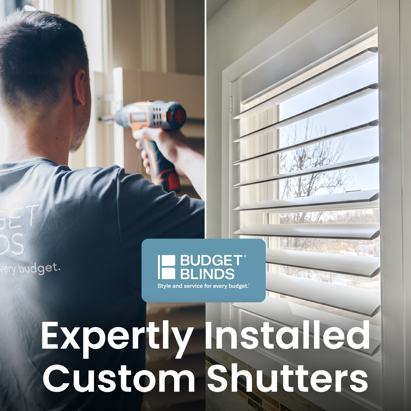Budget Blinds Facebook ad
