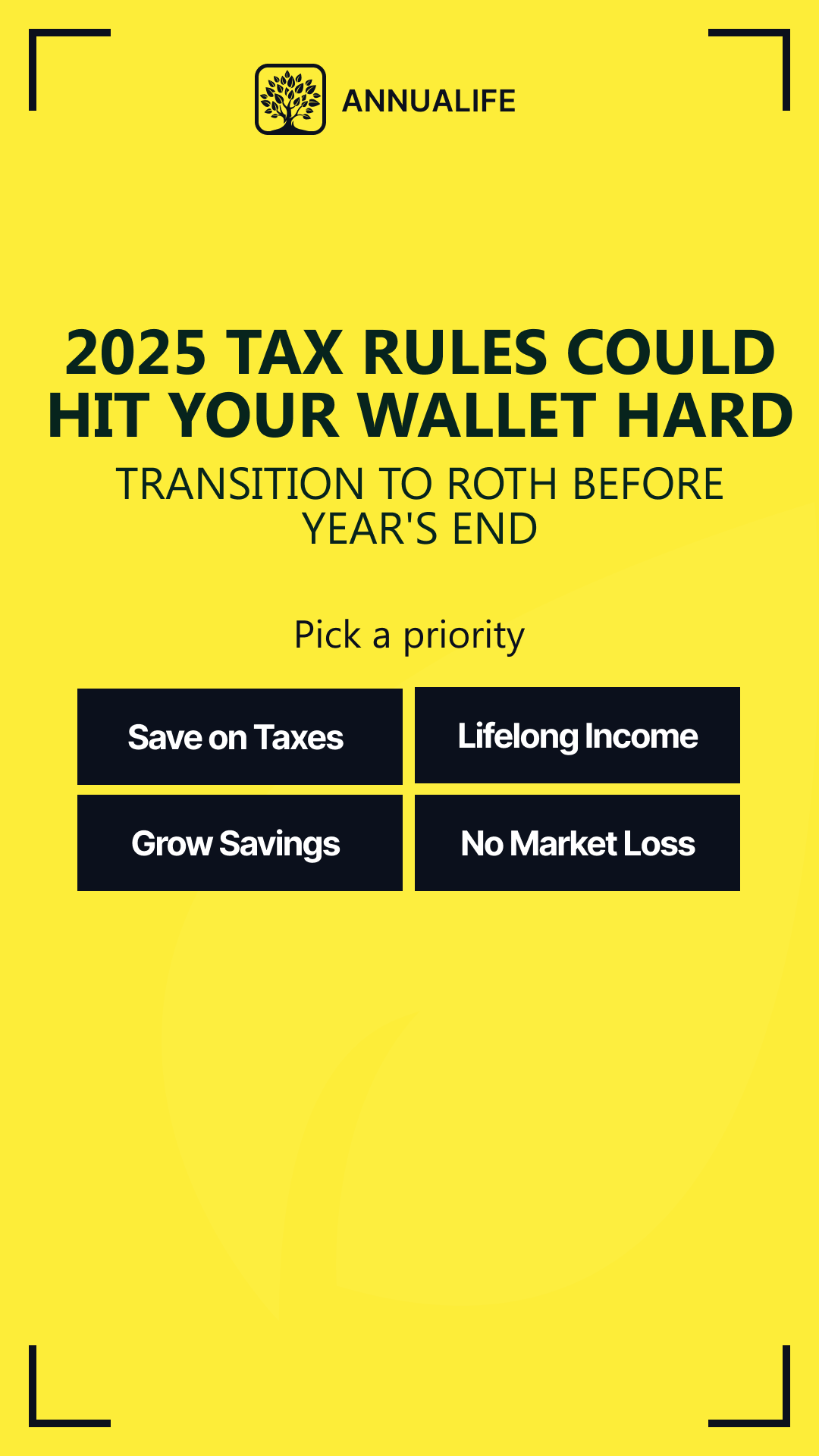 Annualife Facebook ad