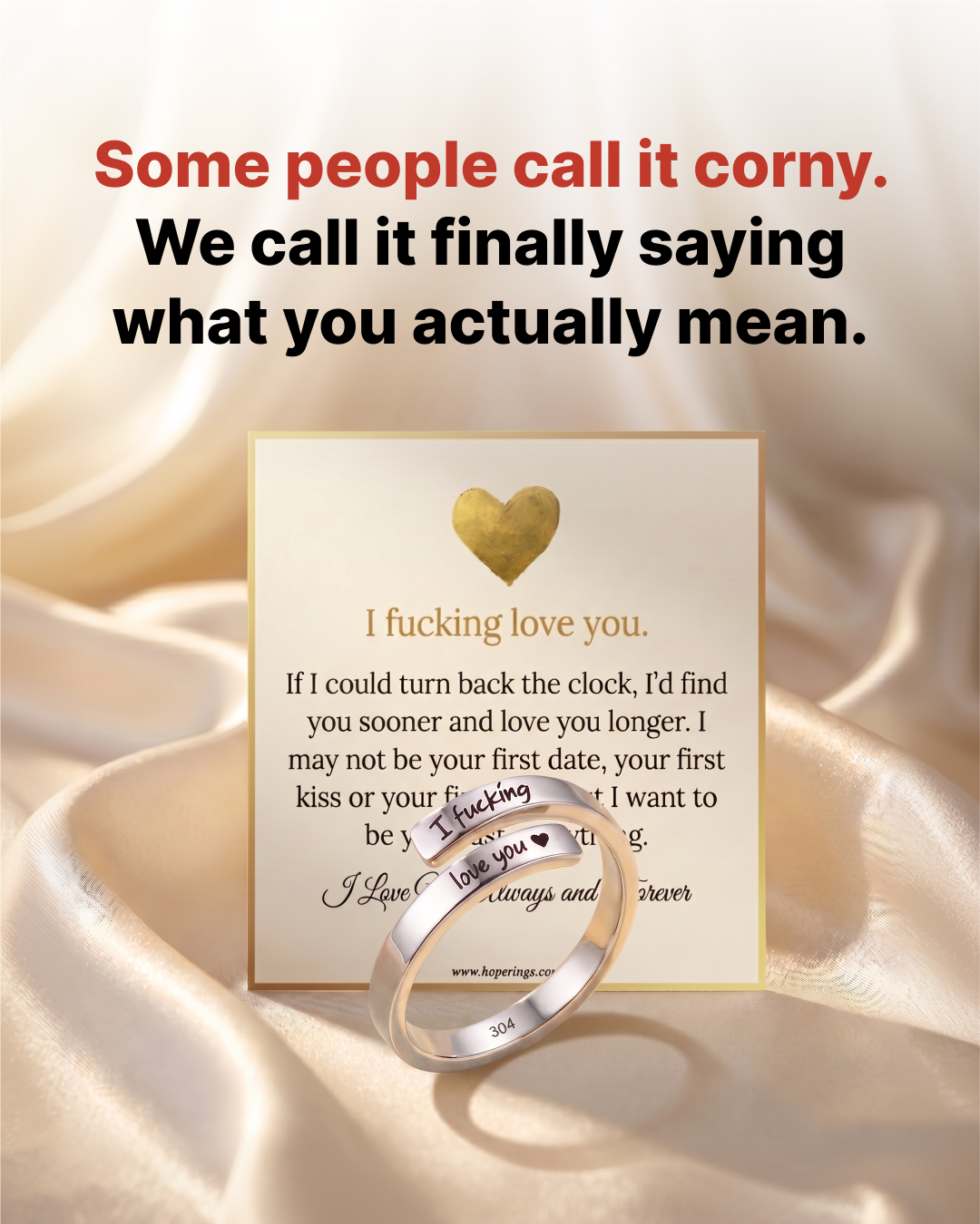 Hope Rings Facebook ad