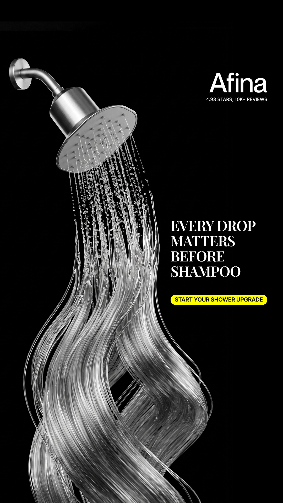 Afina Water Wellness Facebook ad