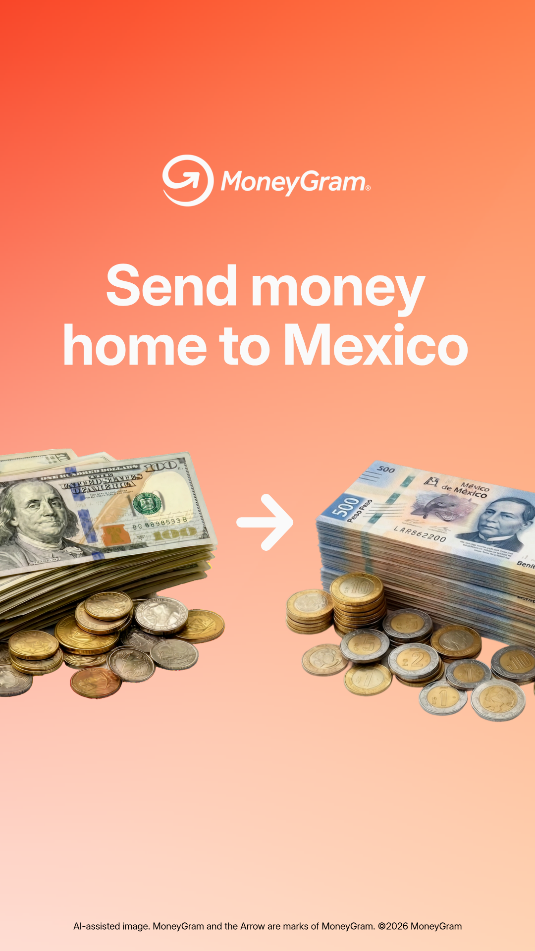 MoneyGram Facebook ad