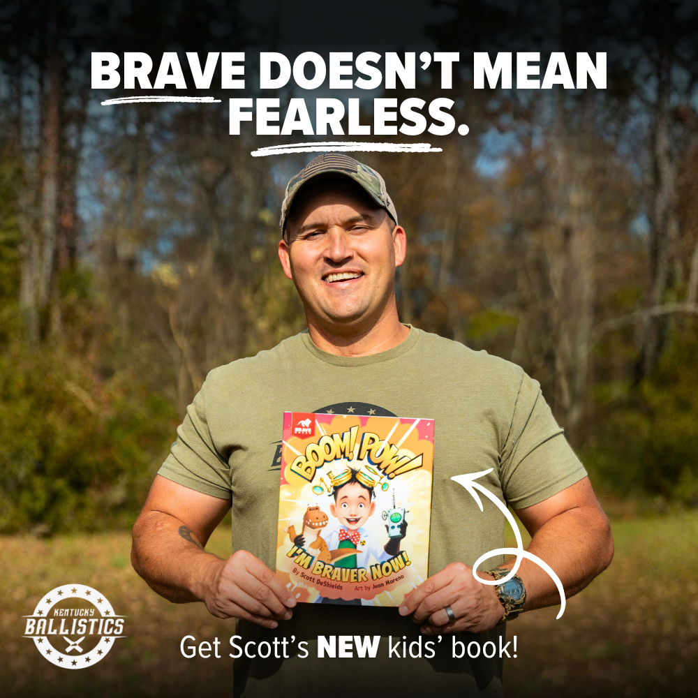 Kentucky Ballistics Facebook ad: Grab a Copy of My Brand New Kids’ Book