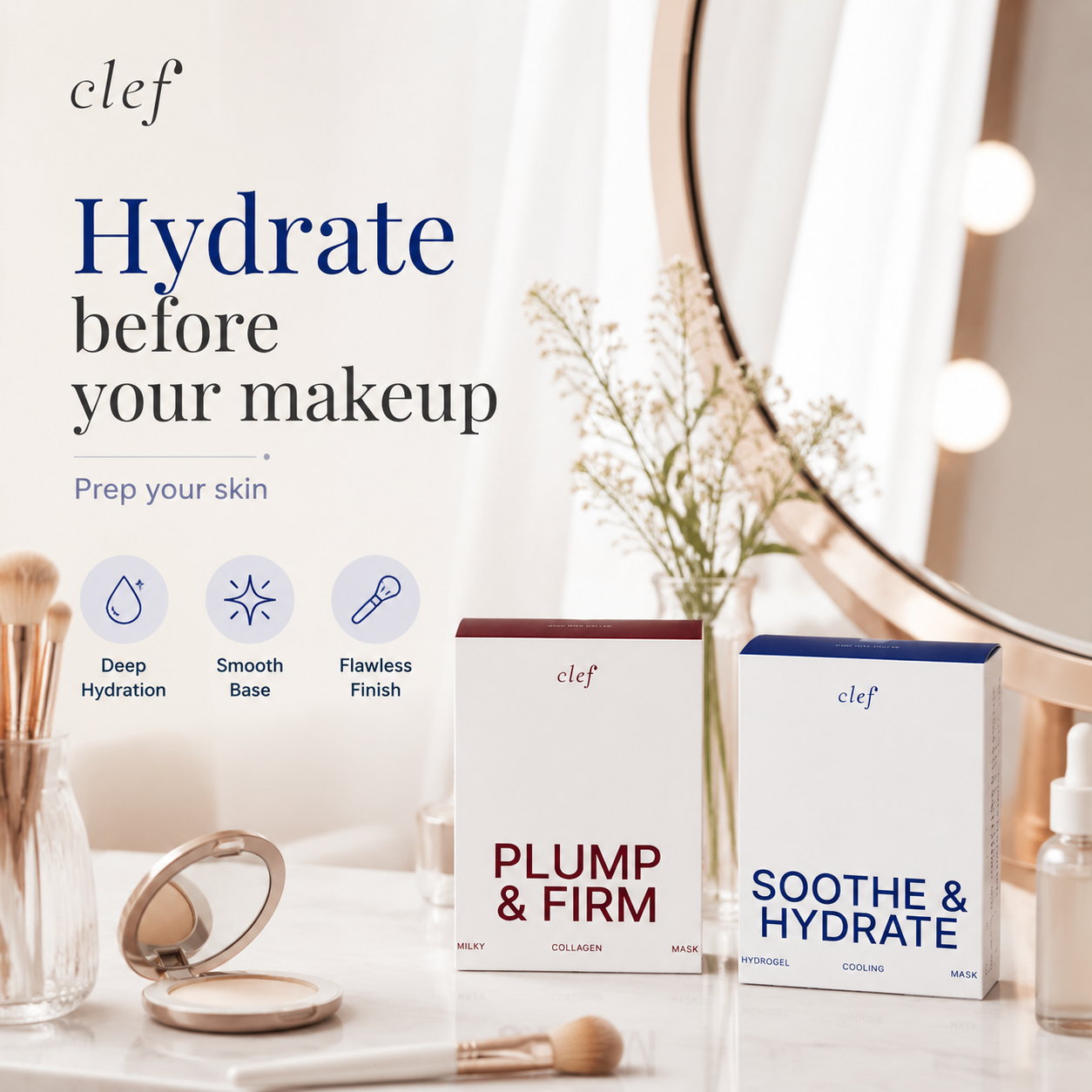 CLEF Beauty Facebook ad