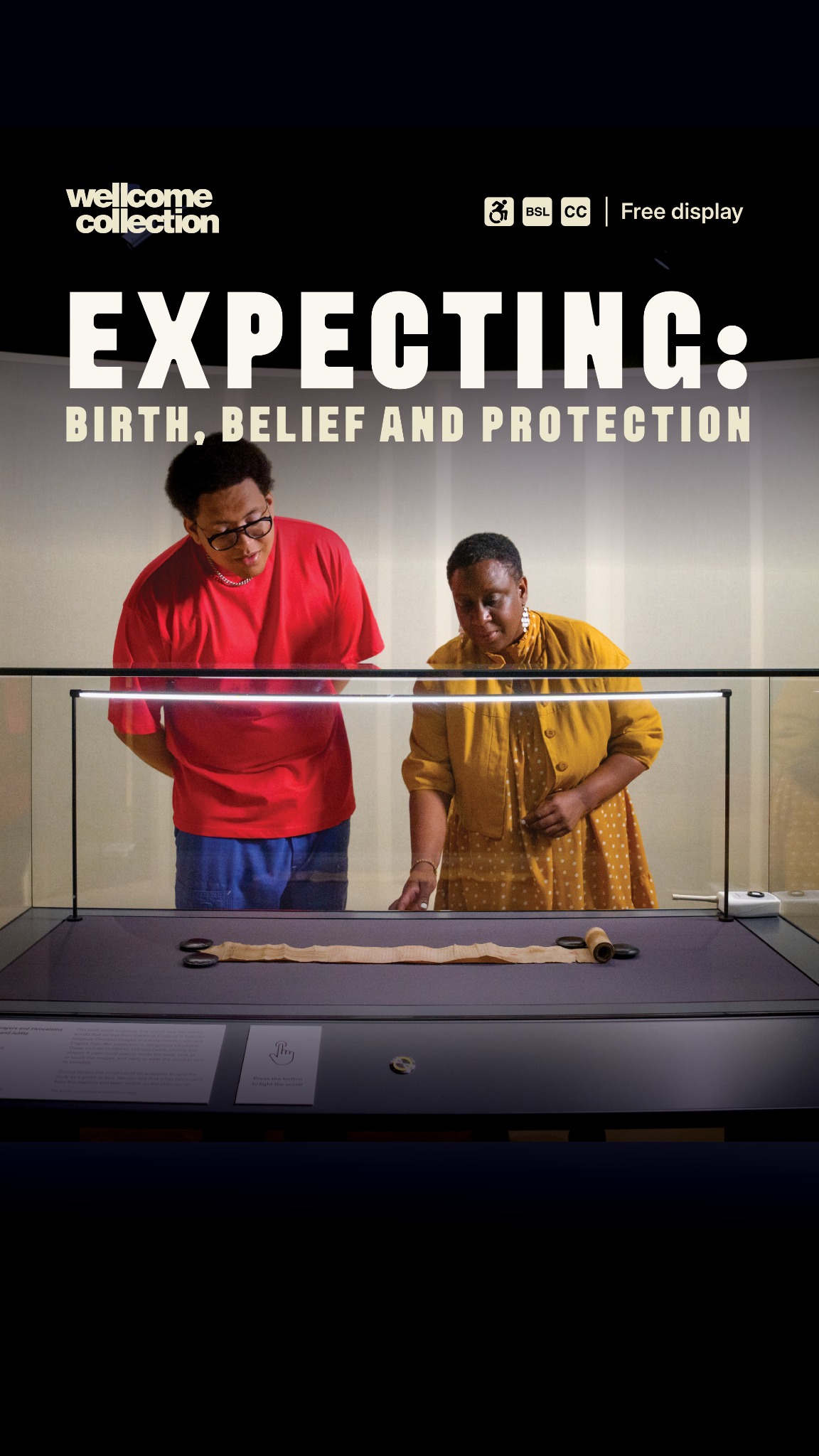 Wellcome Collection Facebook ad: Expecting - Free Display