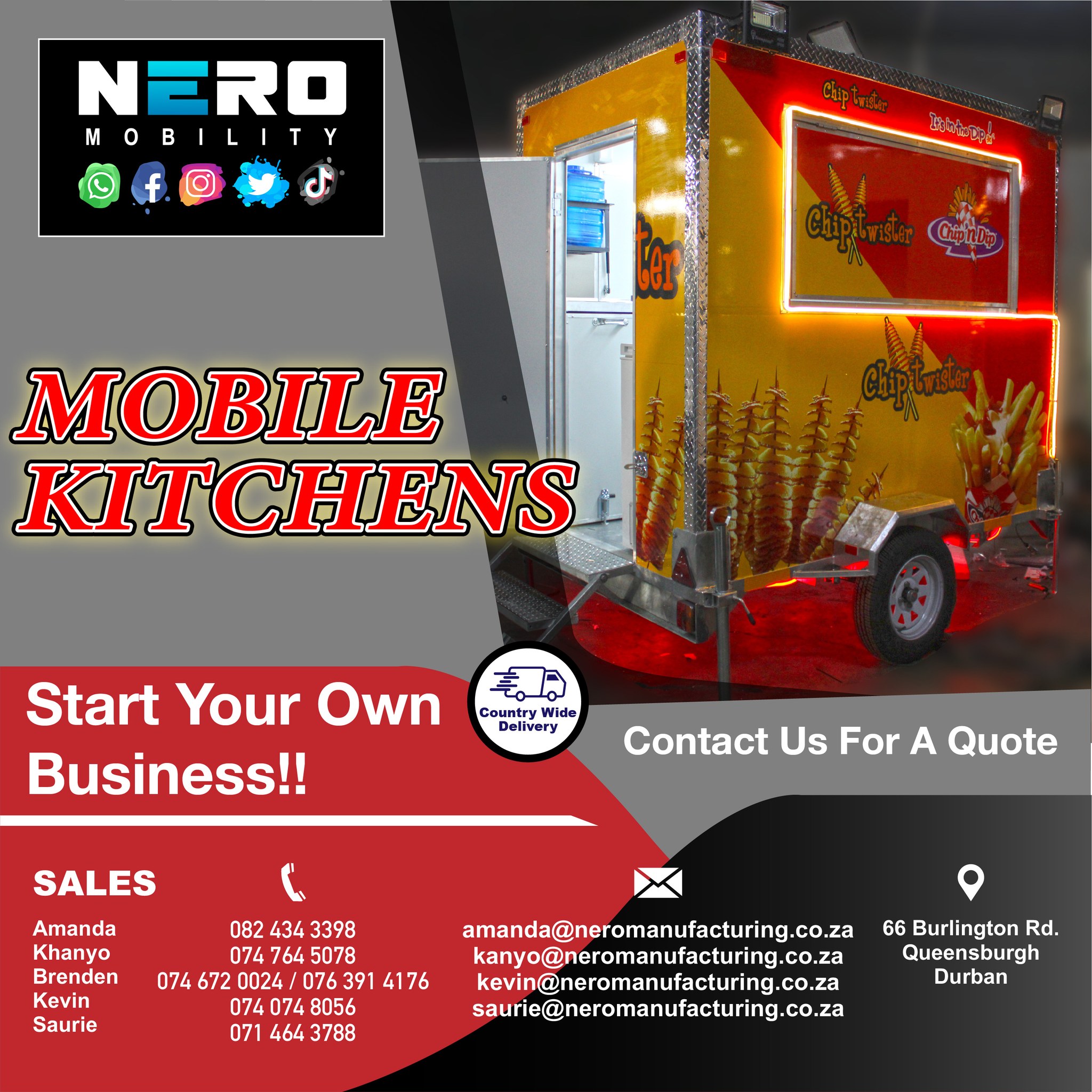 Nero Mobility Facebook ad