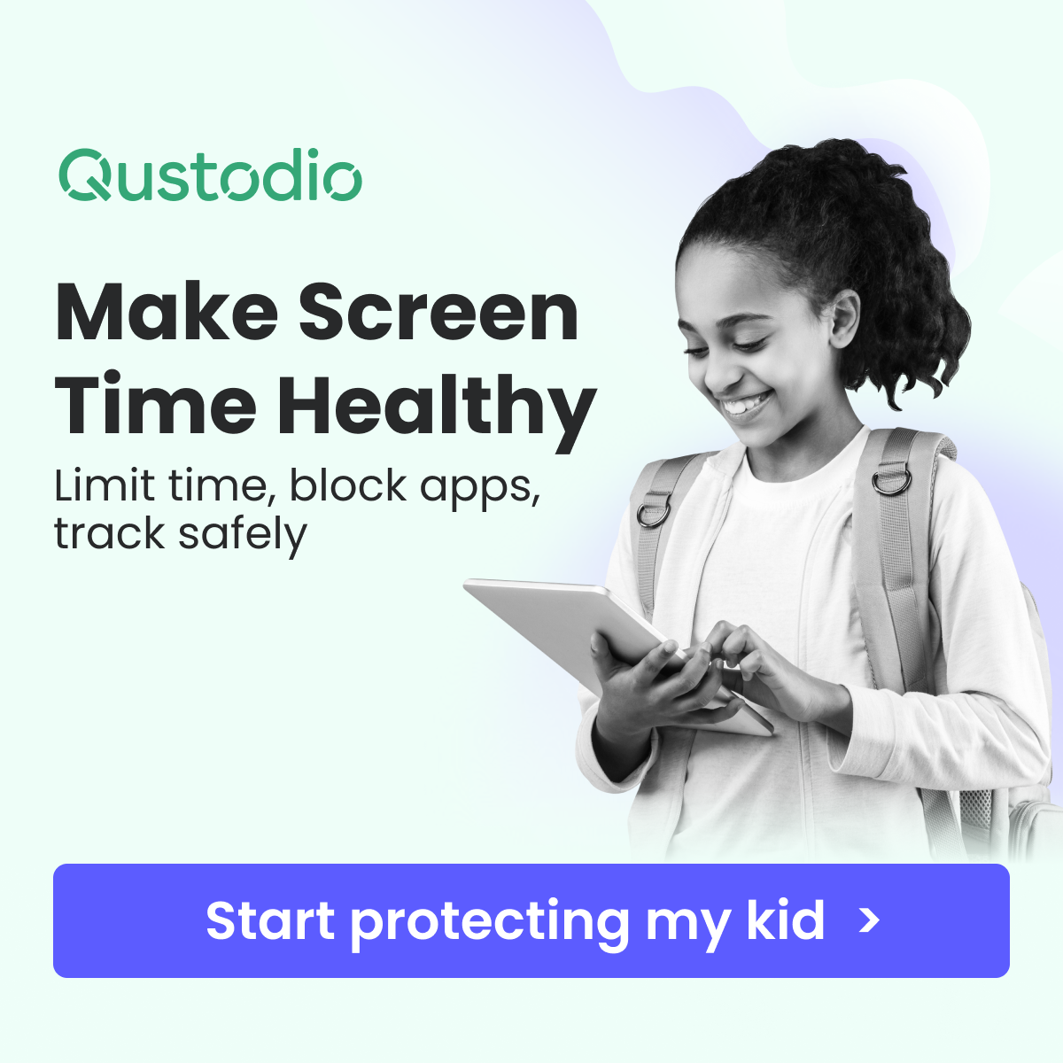 Qustodio Facebook ad