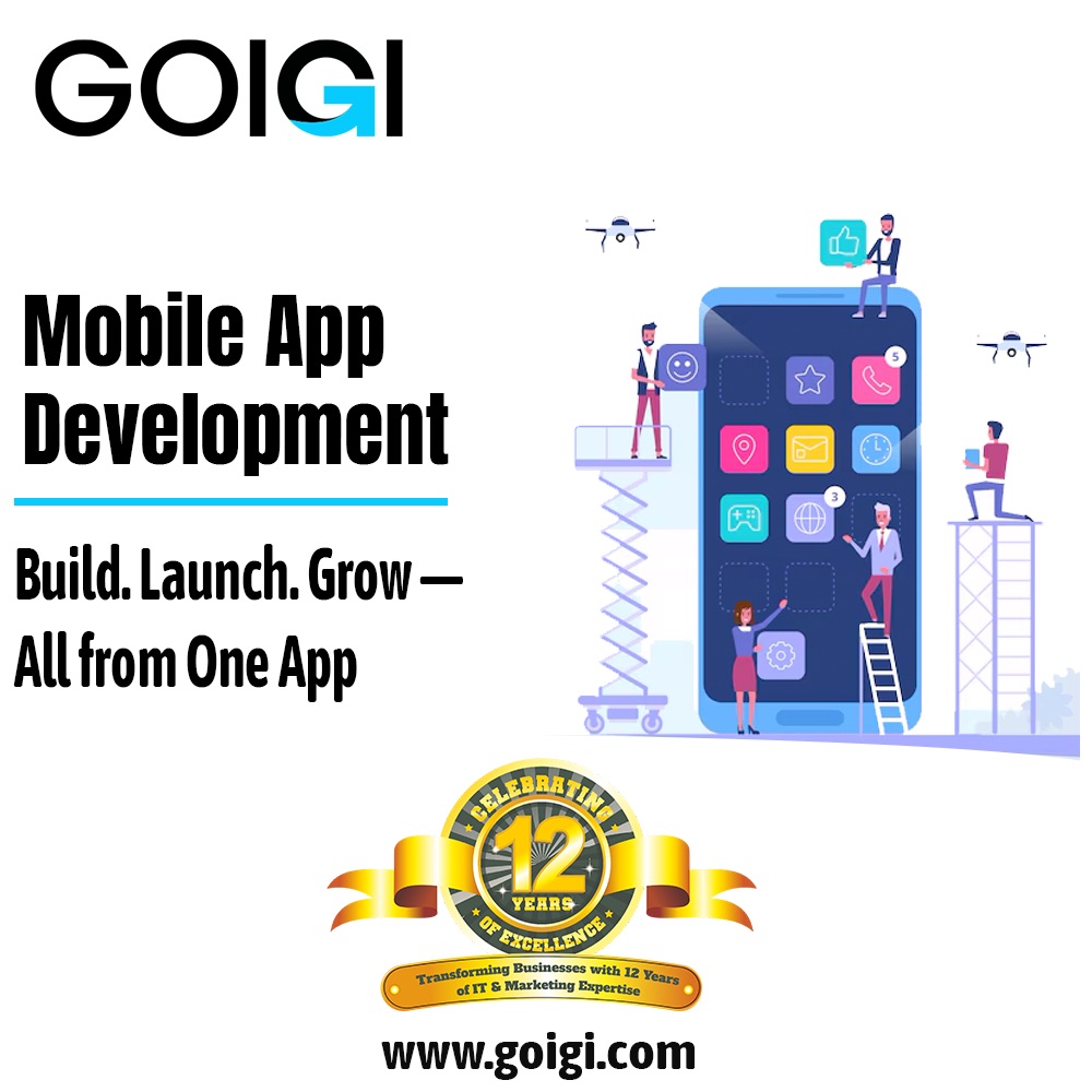 GOIGI Facebook ad: Next-gen Mobile Apps that think, learn, and grow…