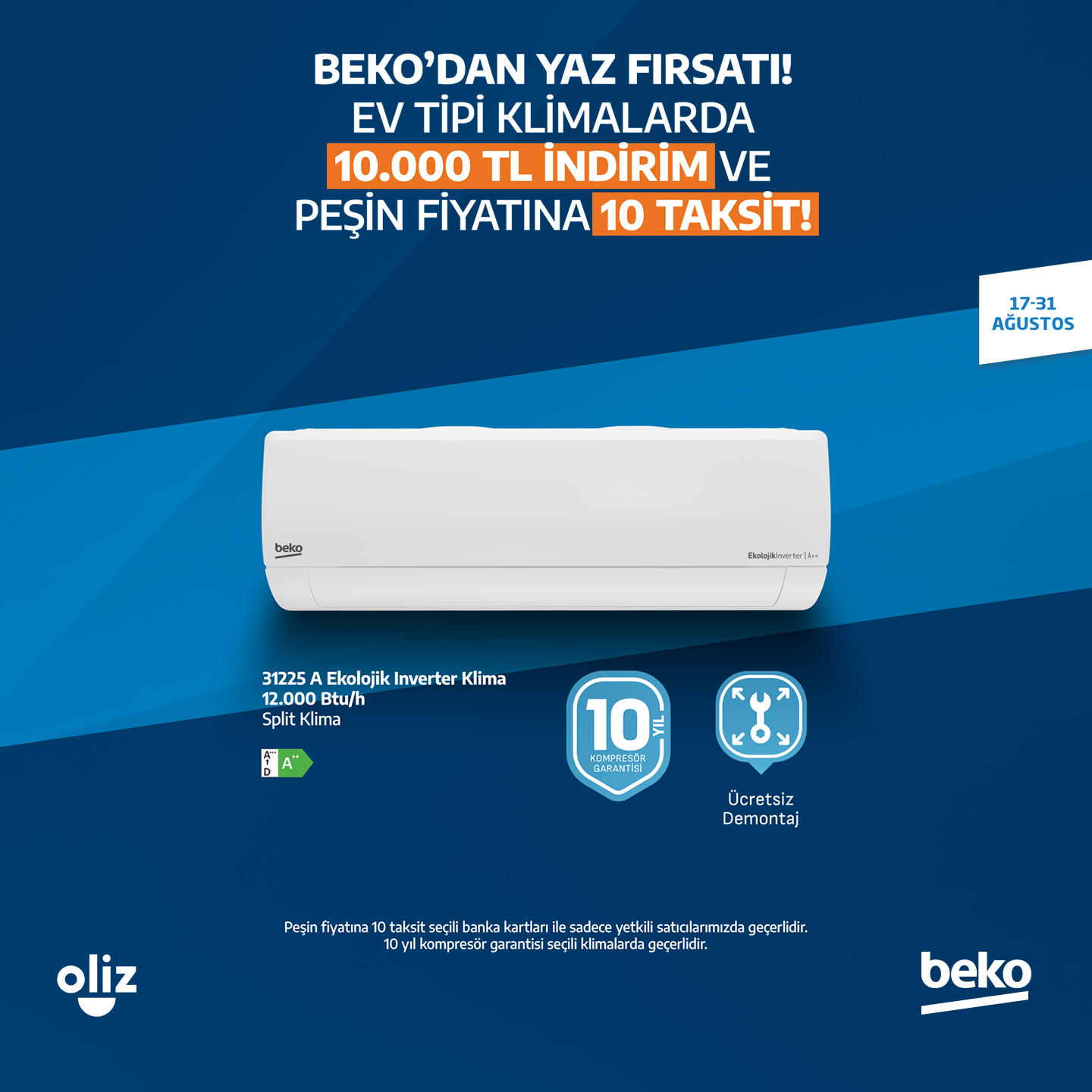 Beko Facebook ad: Son Gün 31 Ağustos