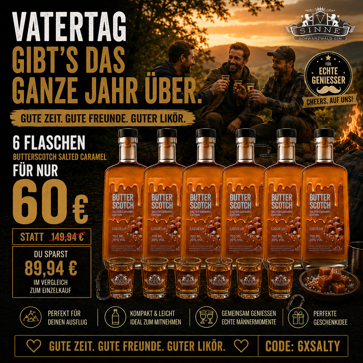 V-Sinne Gin Facebook ad