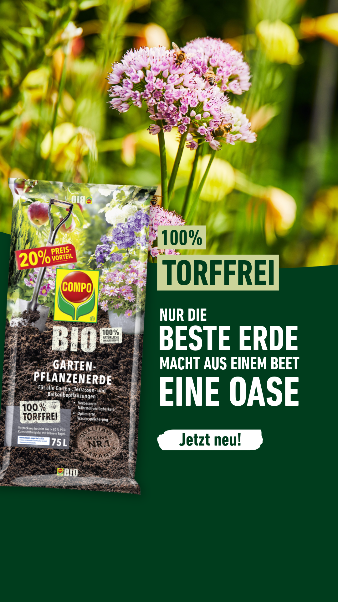Mein COMPO Garten Facebook ad