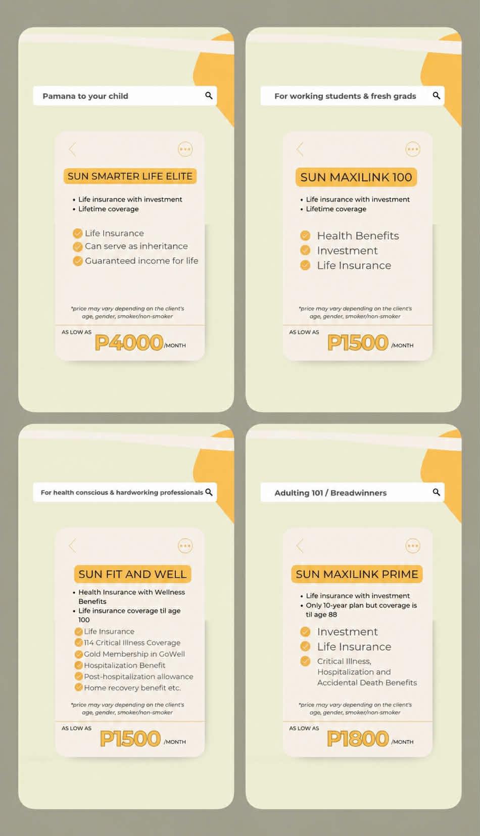 Shkieybern Japone, Insurance Advisor Facebook ad: Kung ikaw ang provider ng pamilya as a…