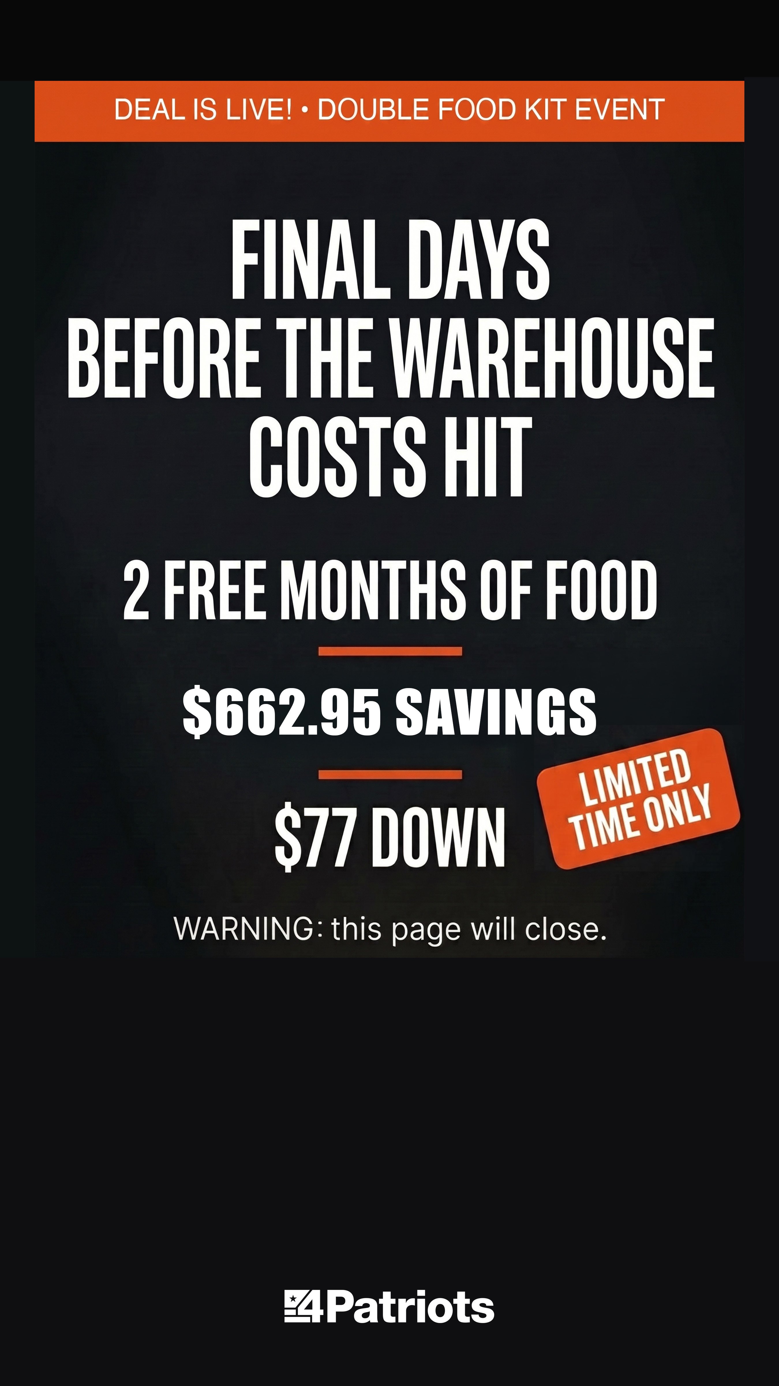 4Patriots Facebook ad
