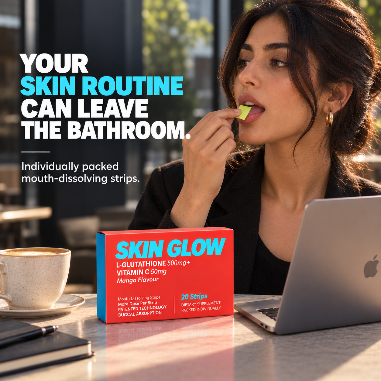 BonAiyu Health Facebook ad: Glow That Fits Into Your Day