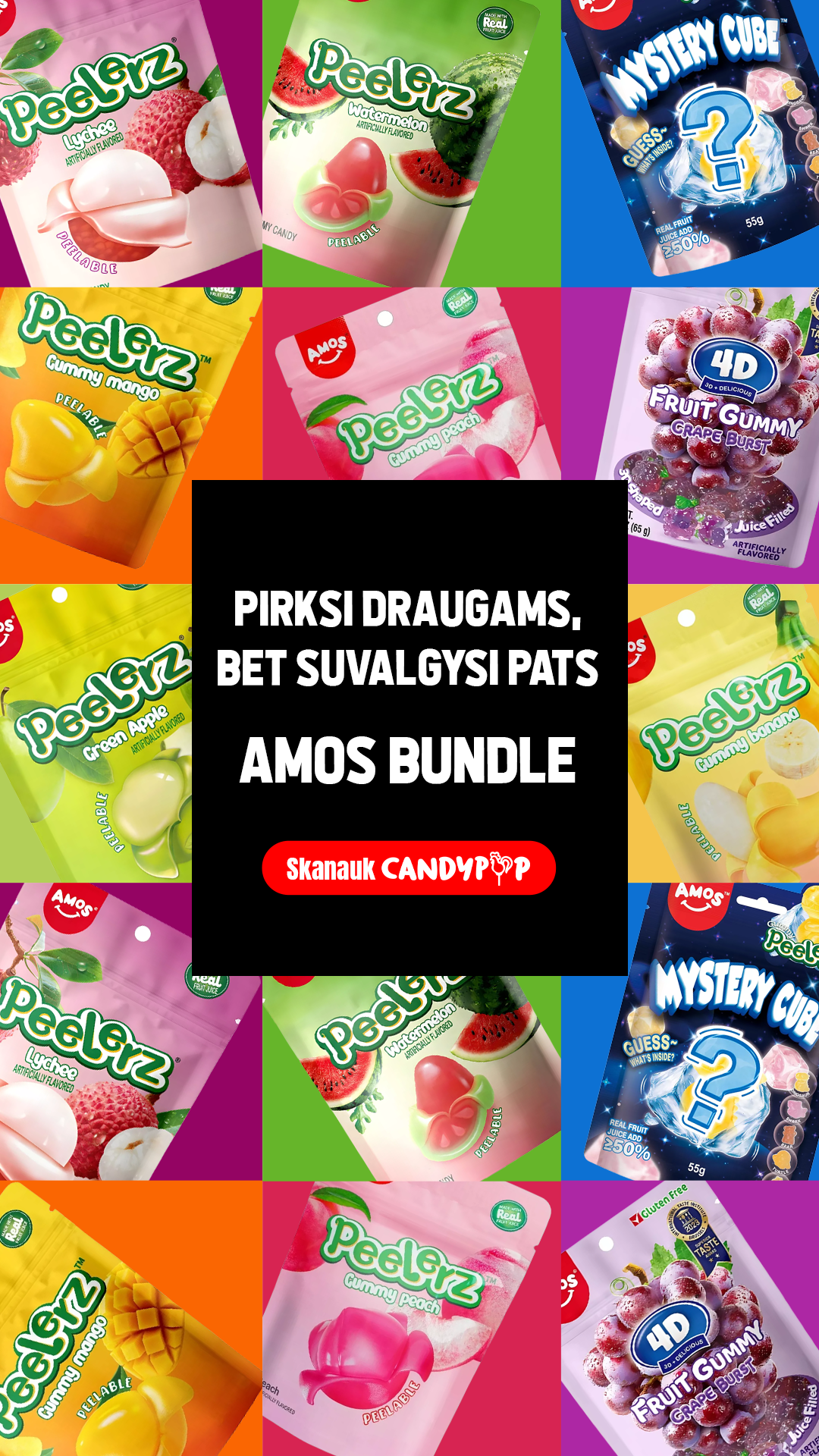 Candy POP Facebook ad