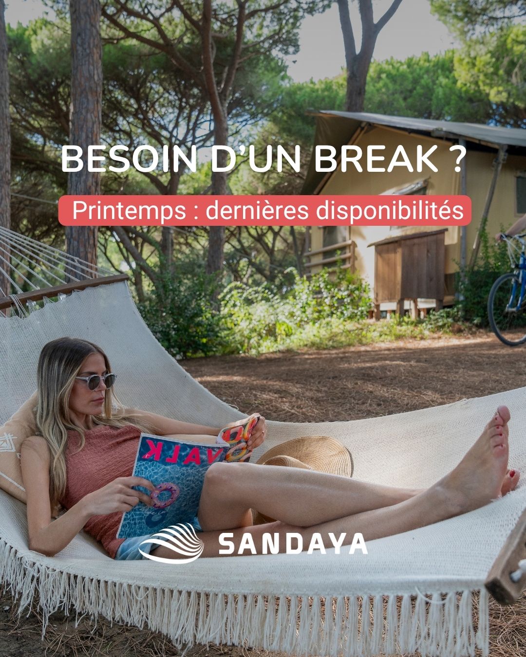 Campings Sandaya Facebook ad