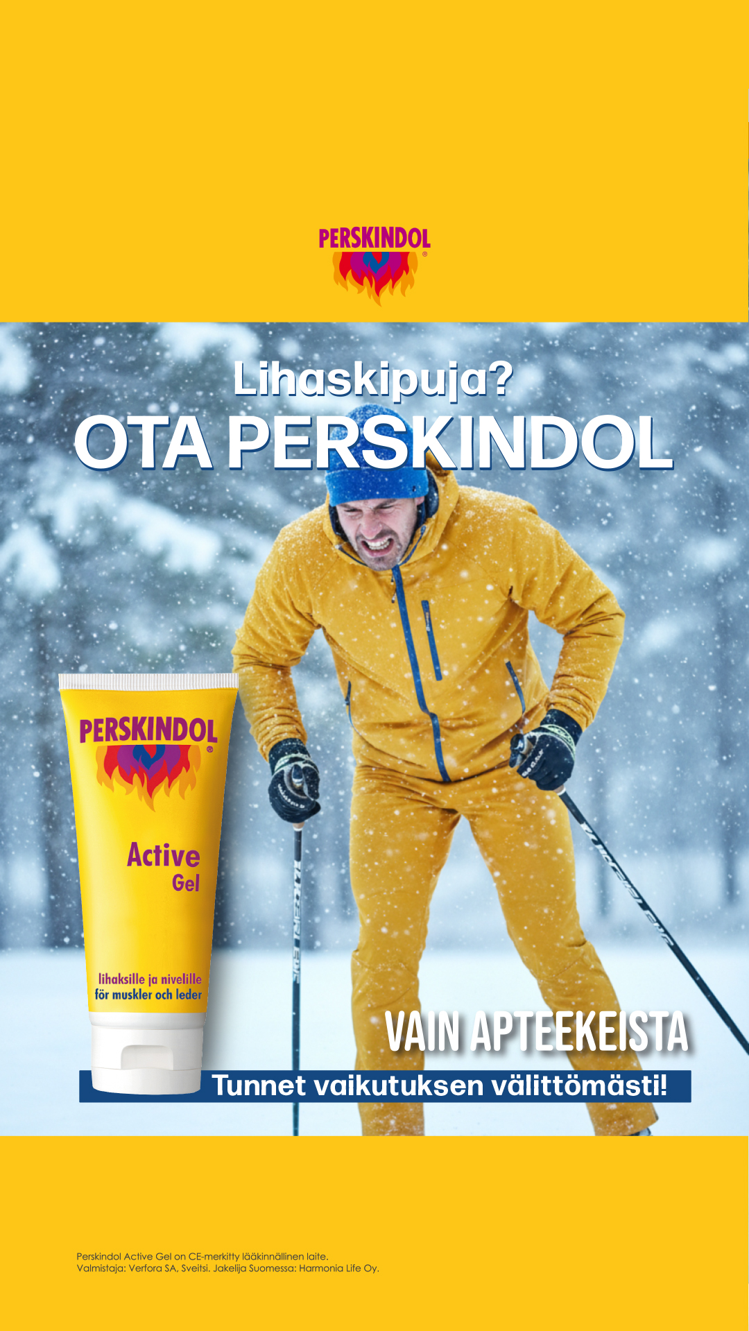 Perskindol Suomi Facebook ad