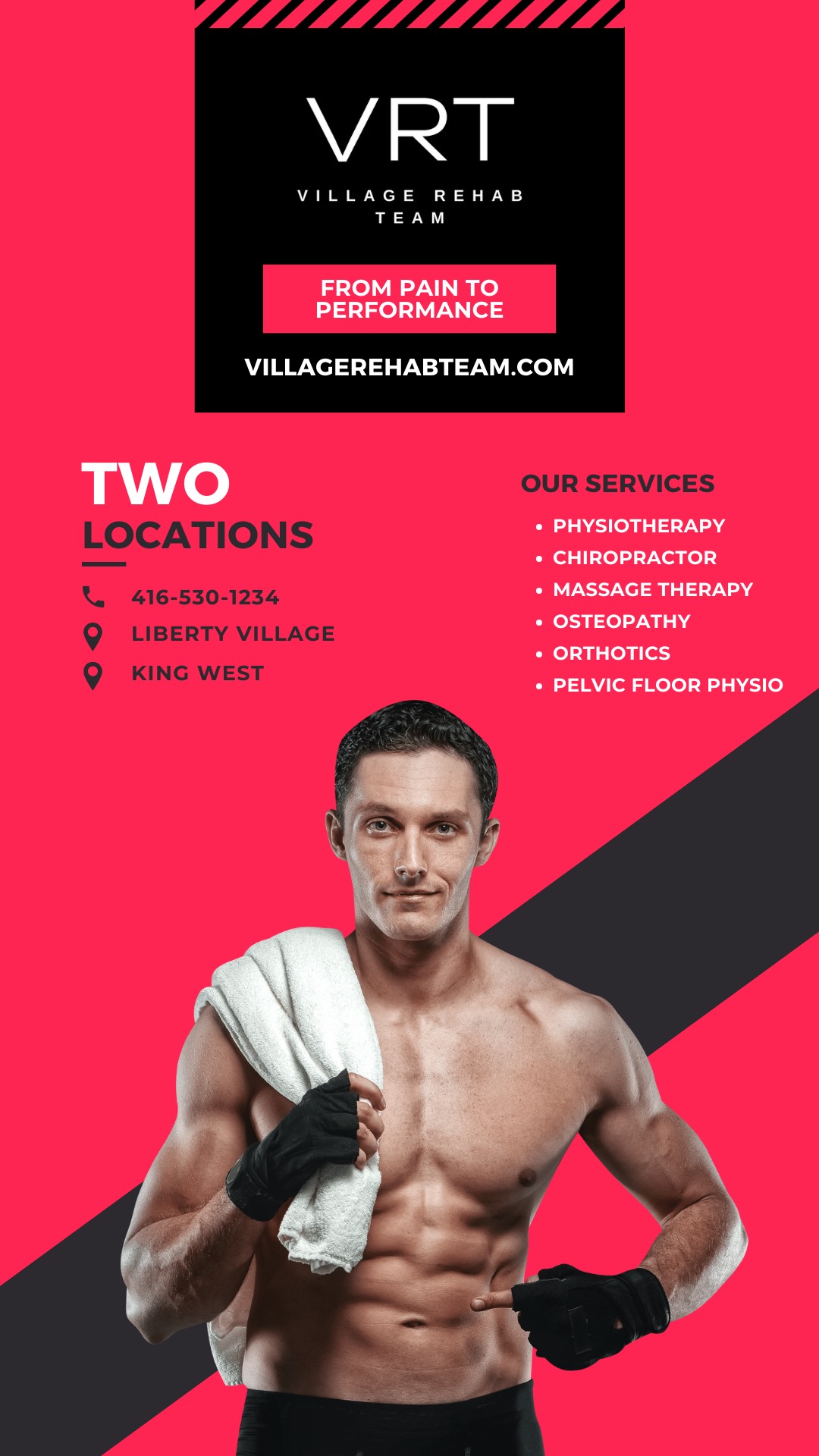 Village Rehab Team Facebook ad