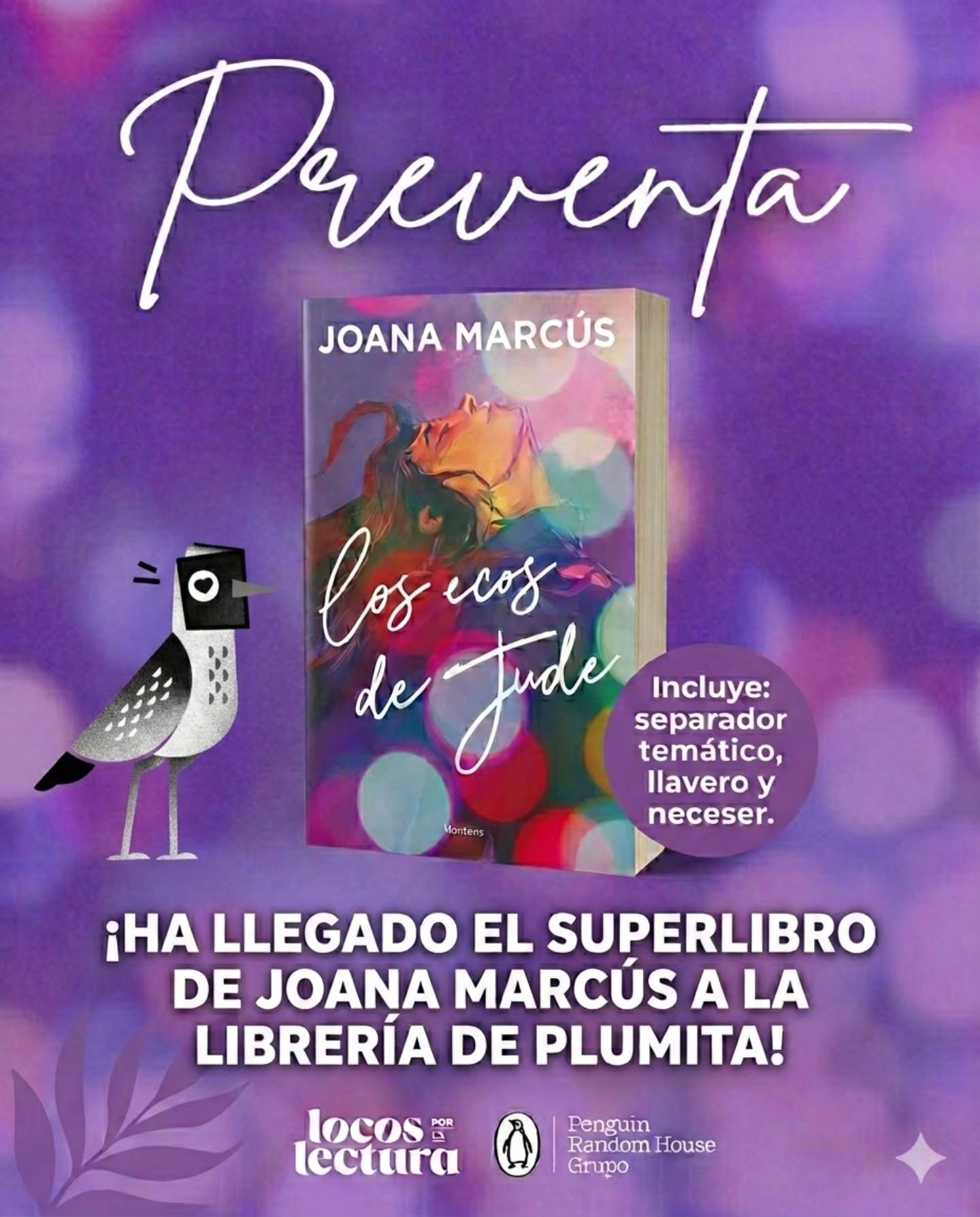 Librería Locos por la Lectura Facebook ad: ¡PÁREN TODO! PLUMITA TIENE UNA NOTICIA QUE TE…