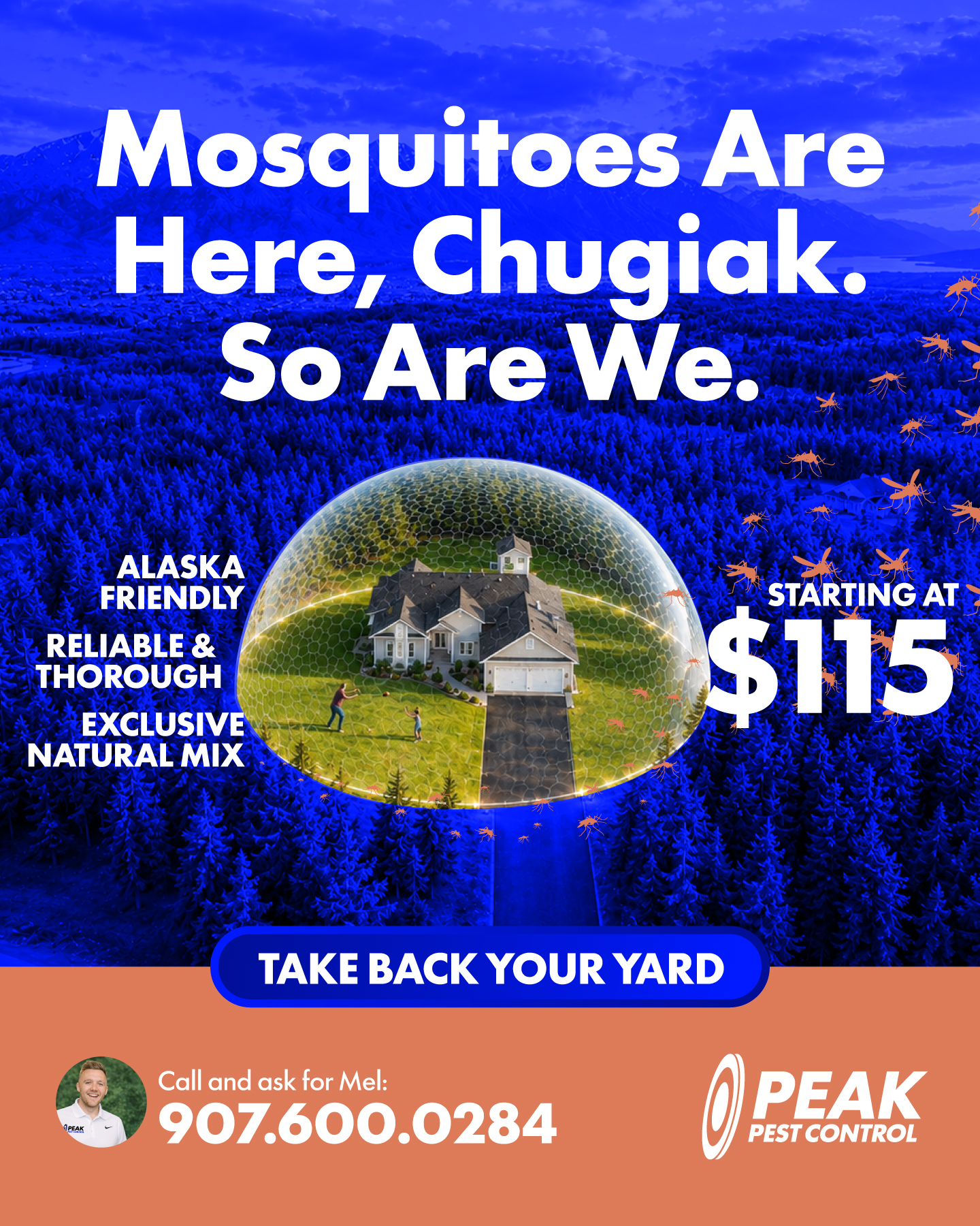 Peak Pest Control Facebook ad