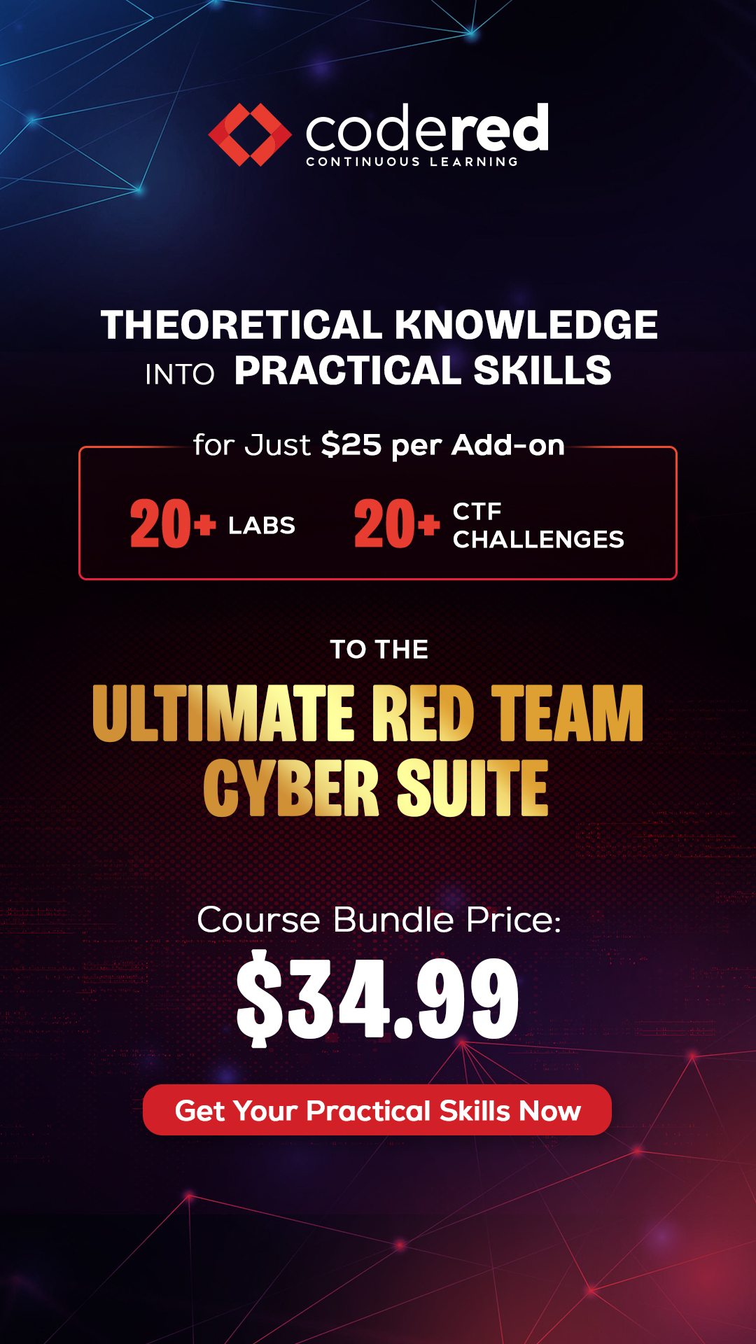 CodeRed Facebook ad