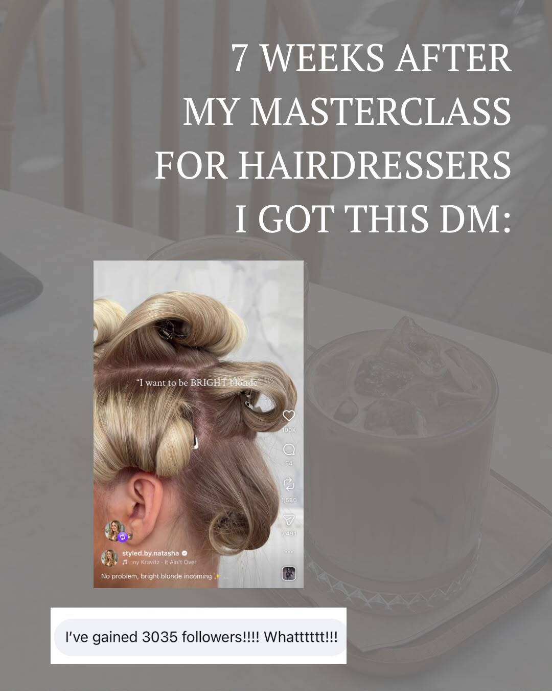 Adele Catherine Socials Facebook ad: CALLING ALL FULLY BOOKED HAIRDRESSERS