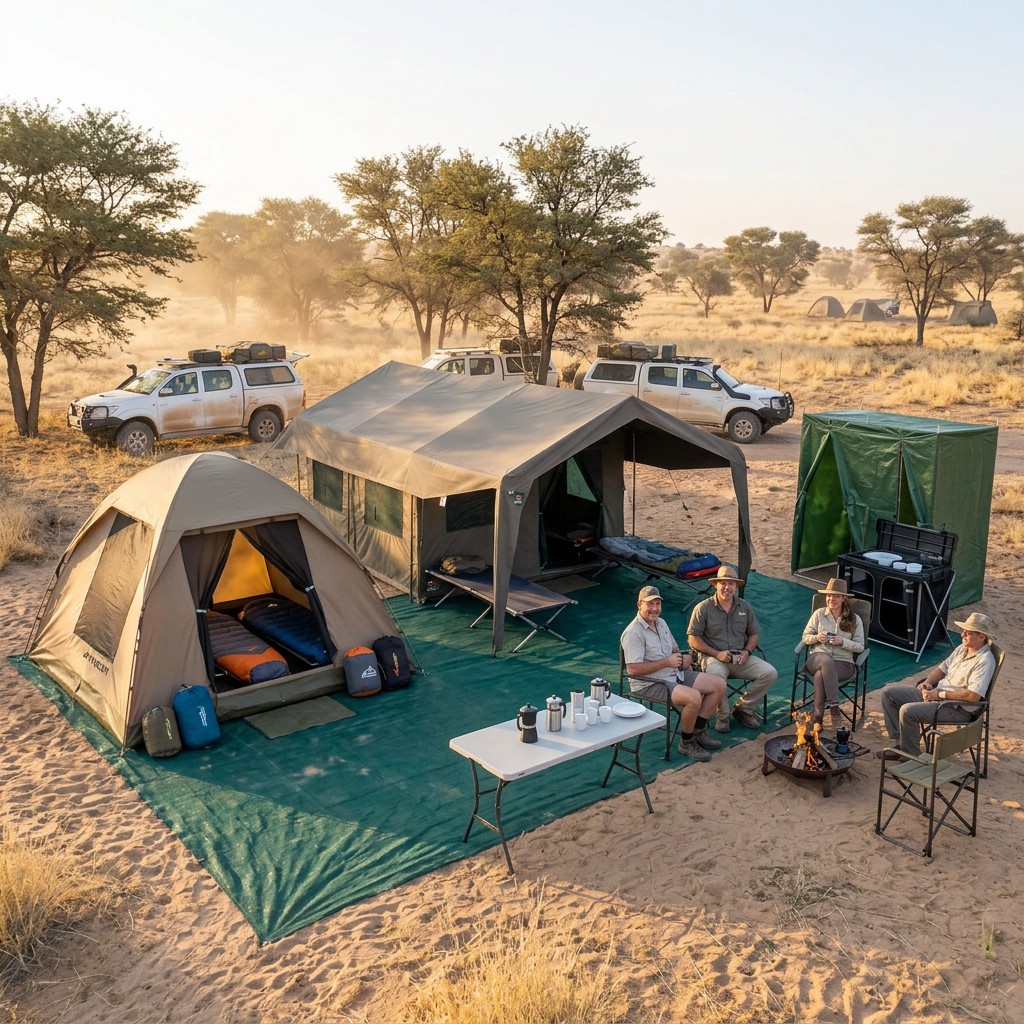 Outdoor Warehouse Facebook ad: Canvas Range | Tents | Camping | Outdoor Warehouse