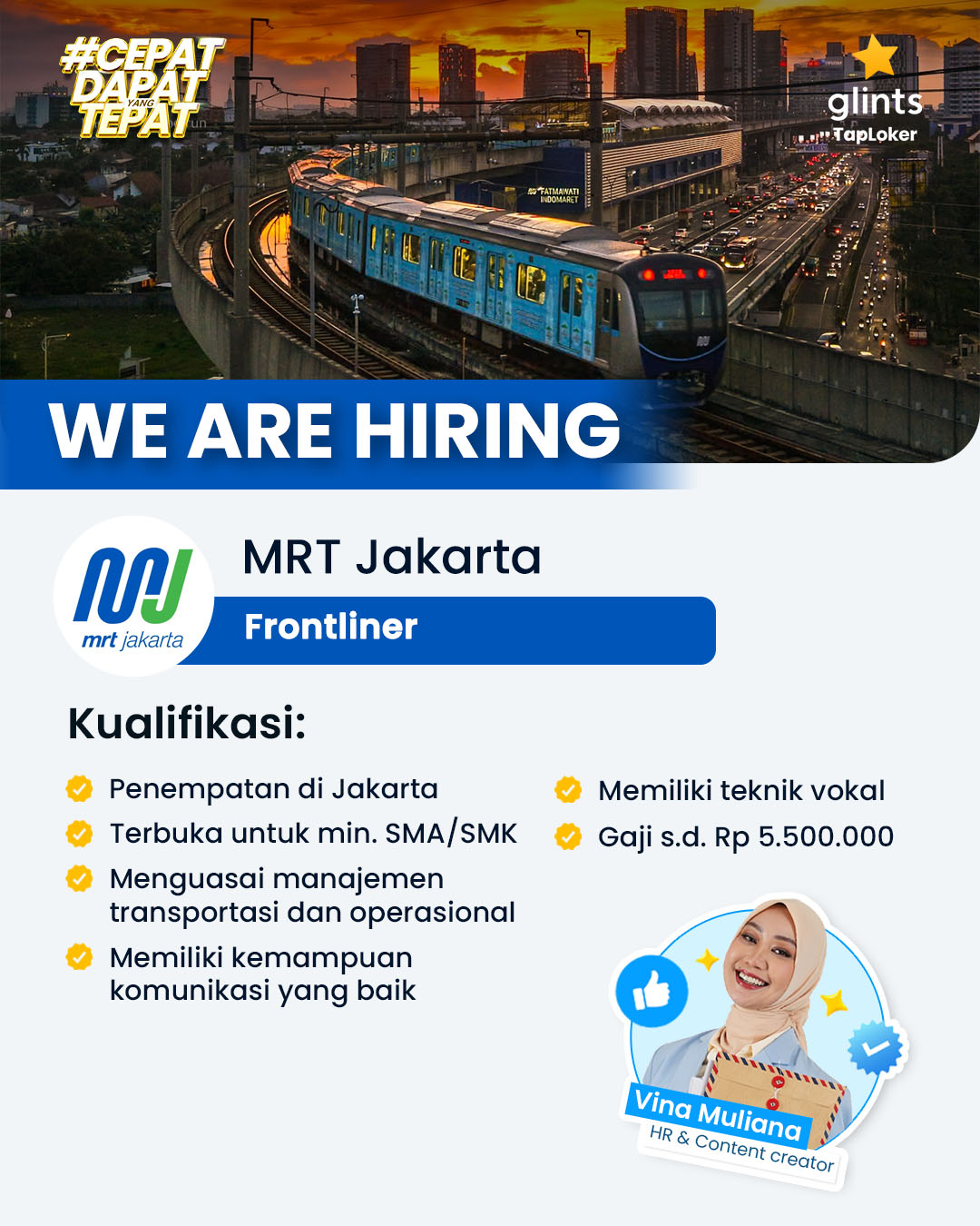 Glints Indonesia Facebook ad