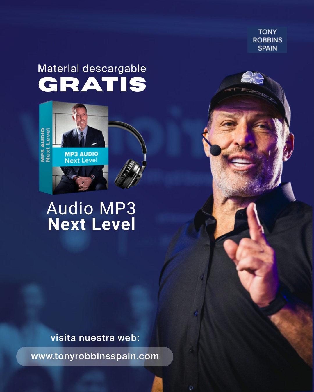 Tony Robbins Spain Facebook ad