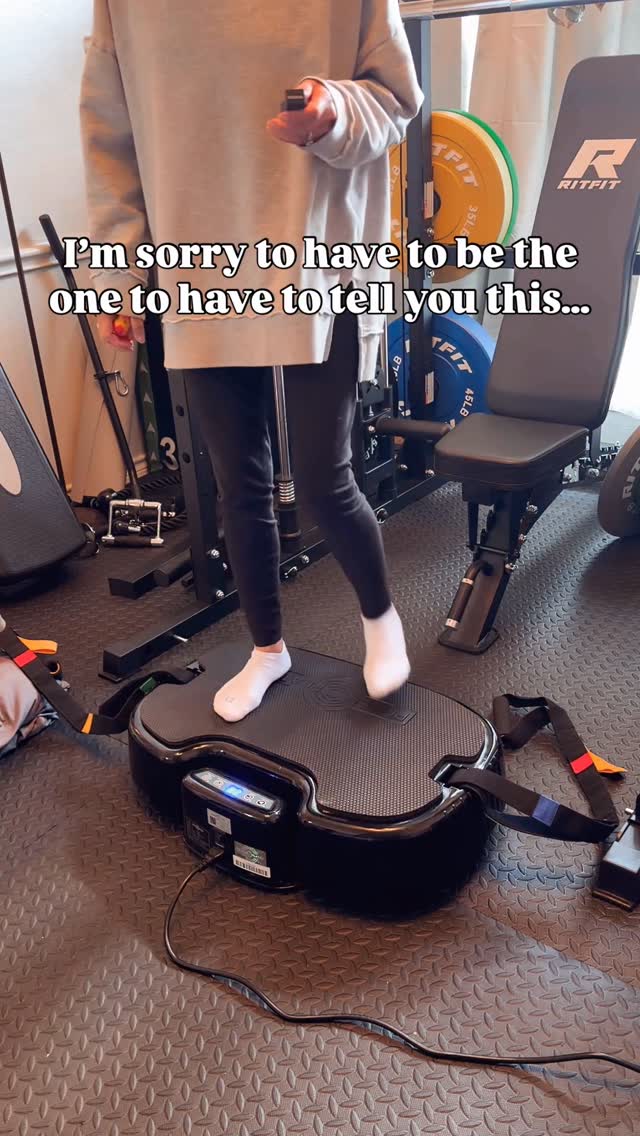 Power Plate USA Facebook ad: Not all vibration plates are created equal…
