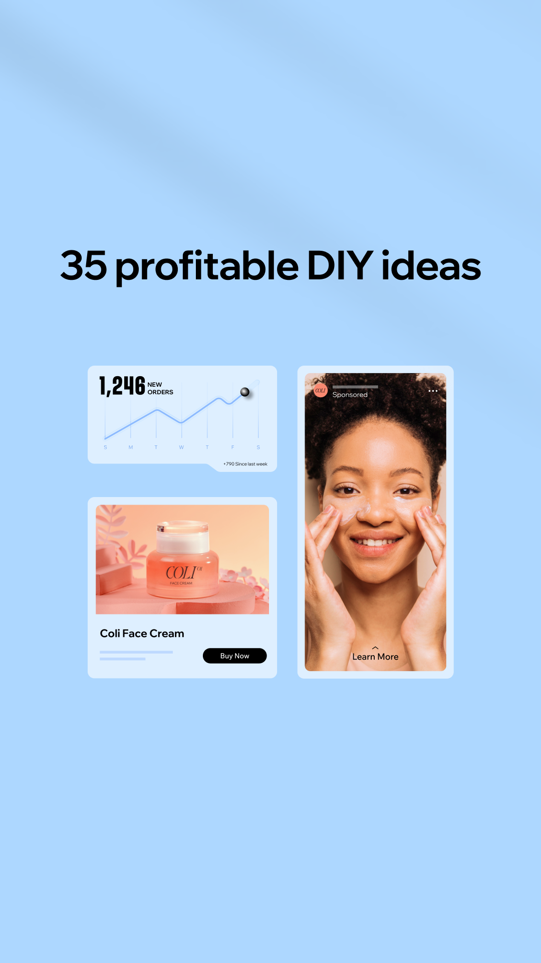 Wix Facebook ad