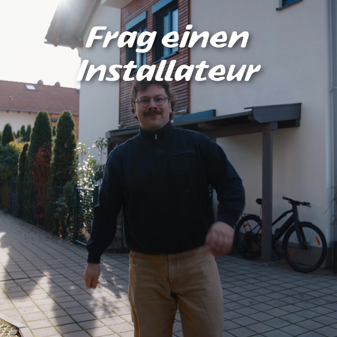 e.on Facebook ad: Energieeffizienz auf Knopfdruck.