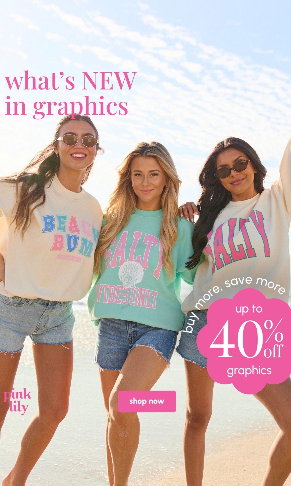 Pink Lily Facebook ad