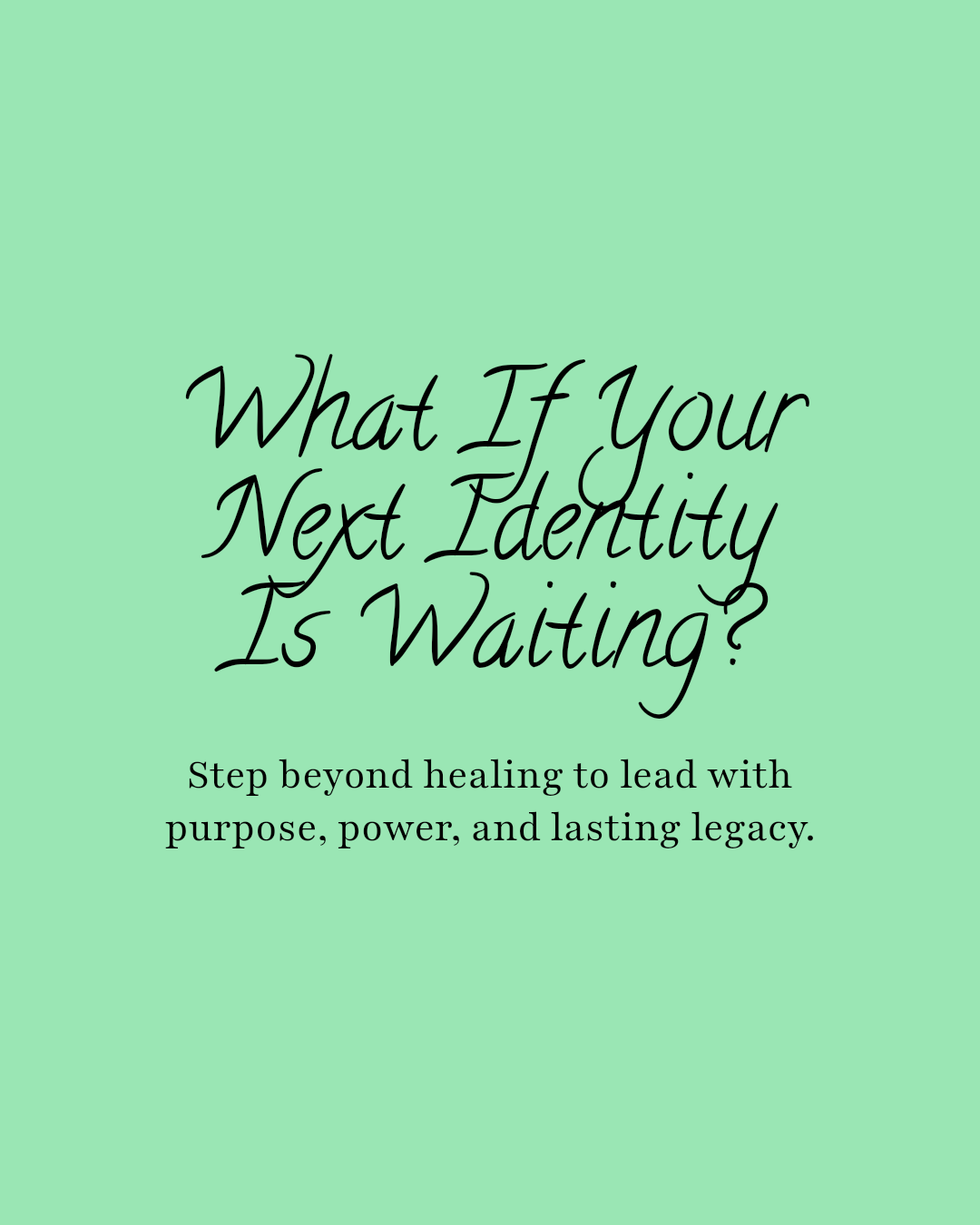 Your Own University Facebook ad: You’ve Healed. Now Discover Who You’re Meant to Become.