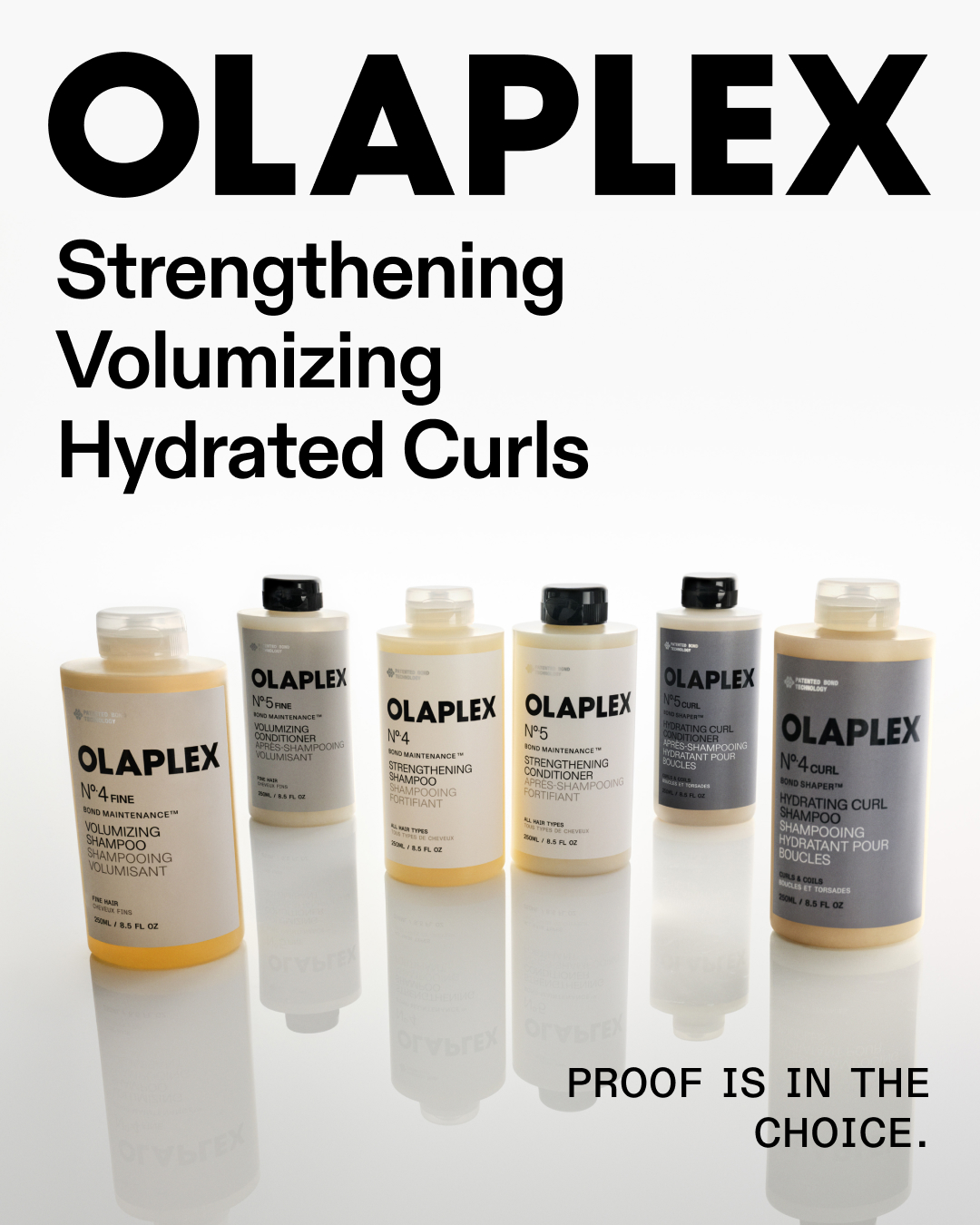 Olaplex Facebook ad: Your Hair Goals. Your Choice.