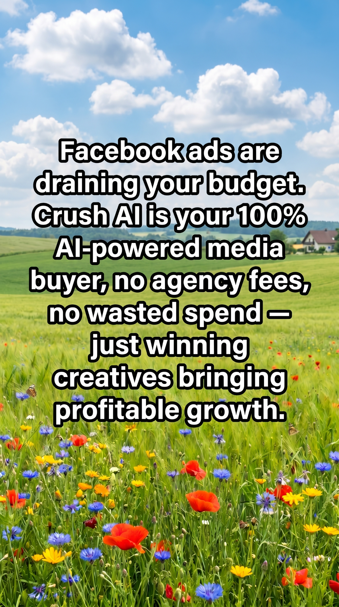 trycrush.ai Facebook ad