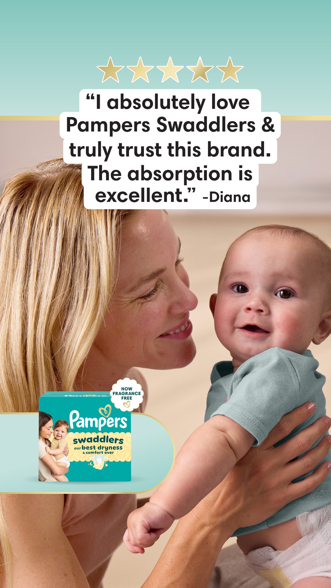 Pampers Facebook ad from Jun 30, 2026