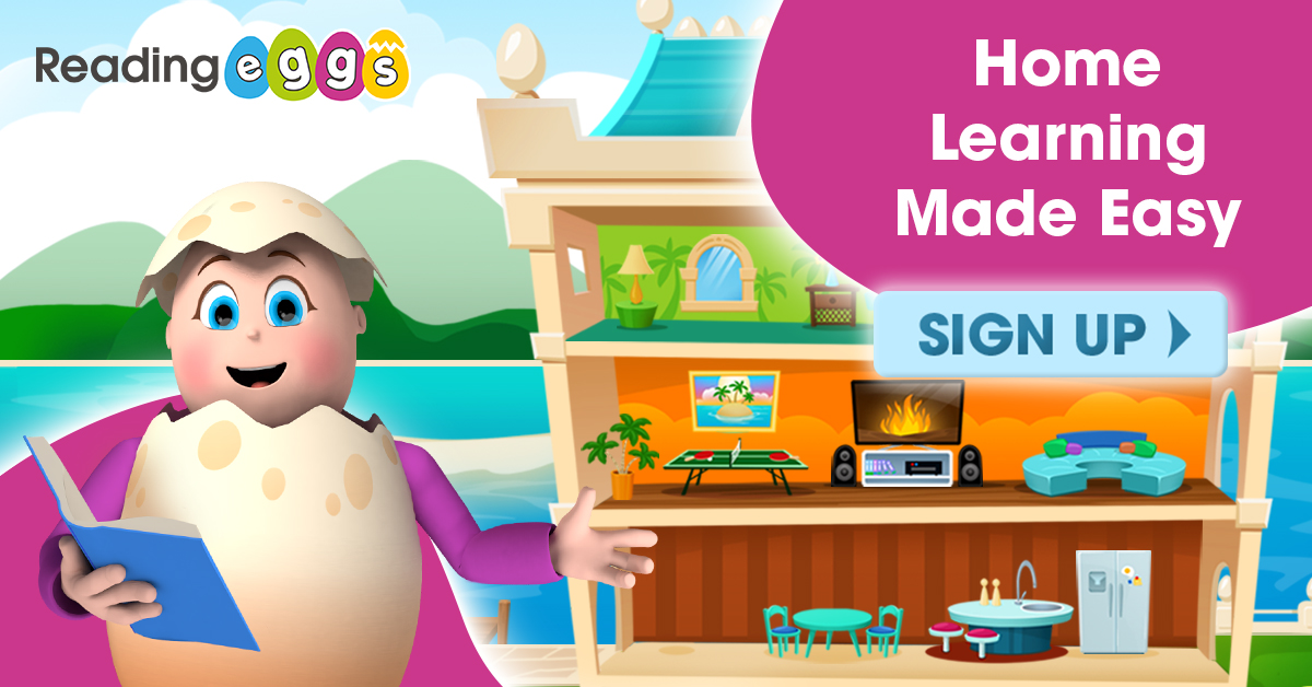 ReadingEggs.com Facebook ad