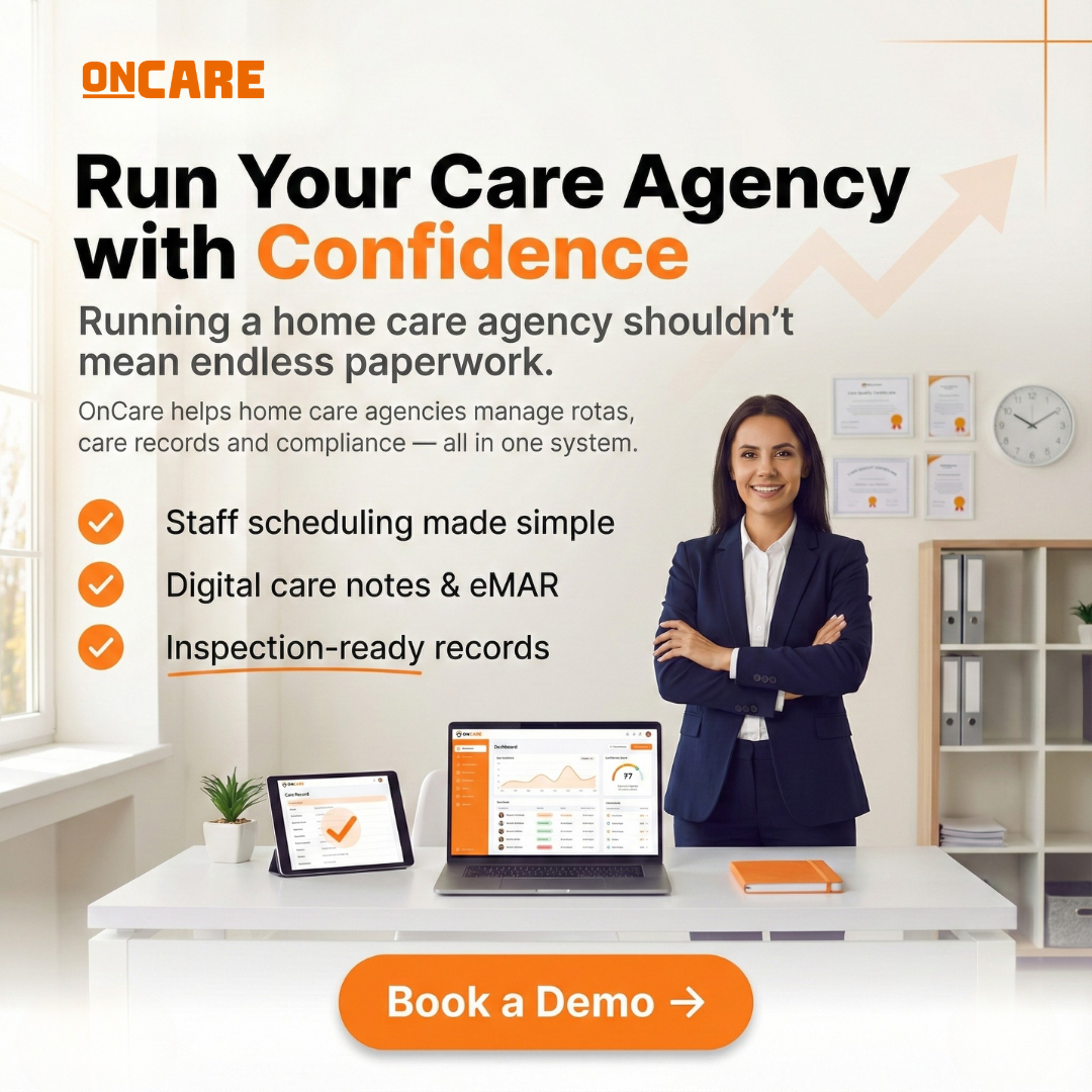 OnCare Facebook ad from Feb 20, 2026