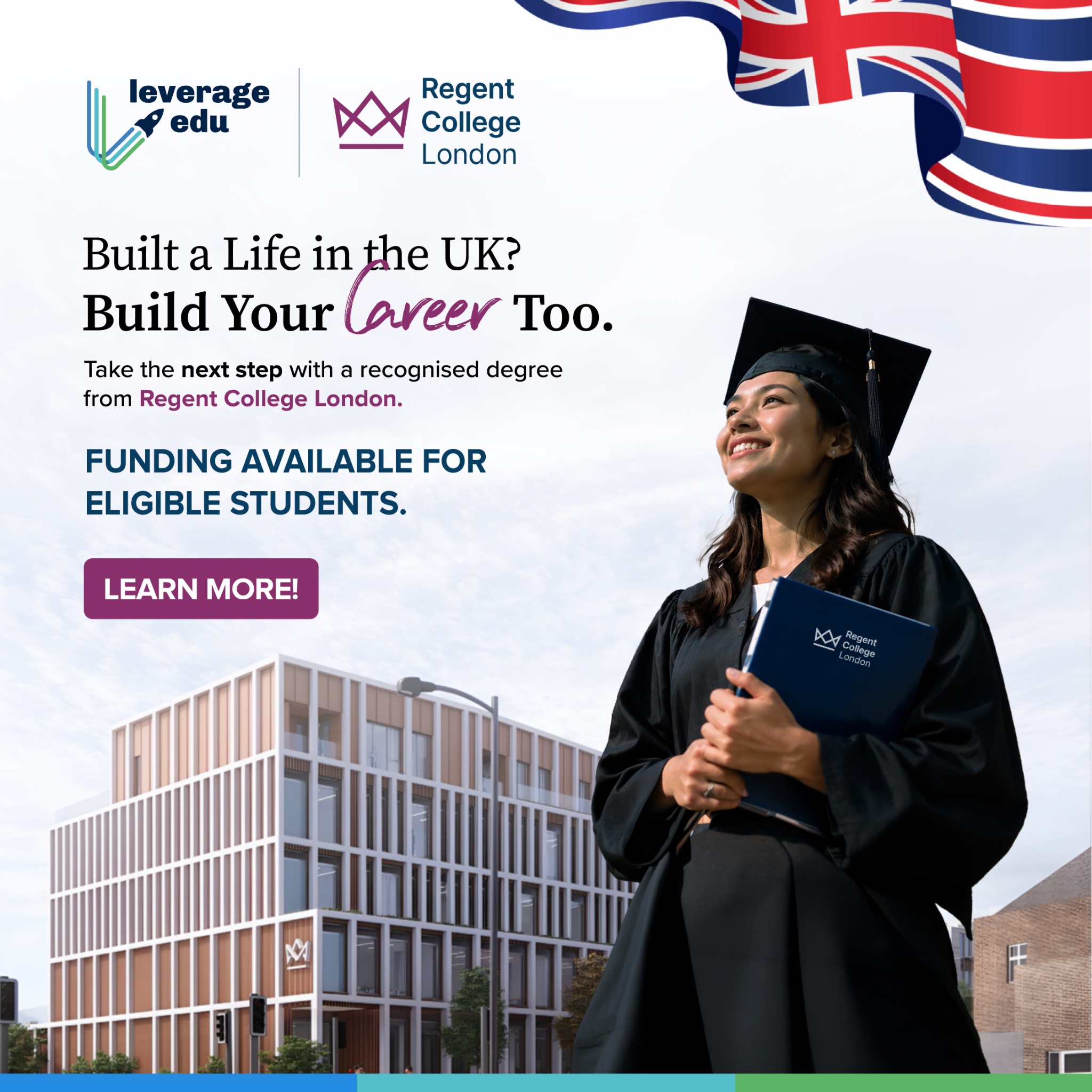 Leverage Edu Facebook ad