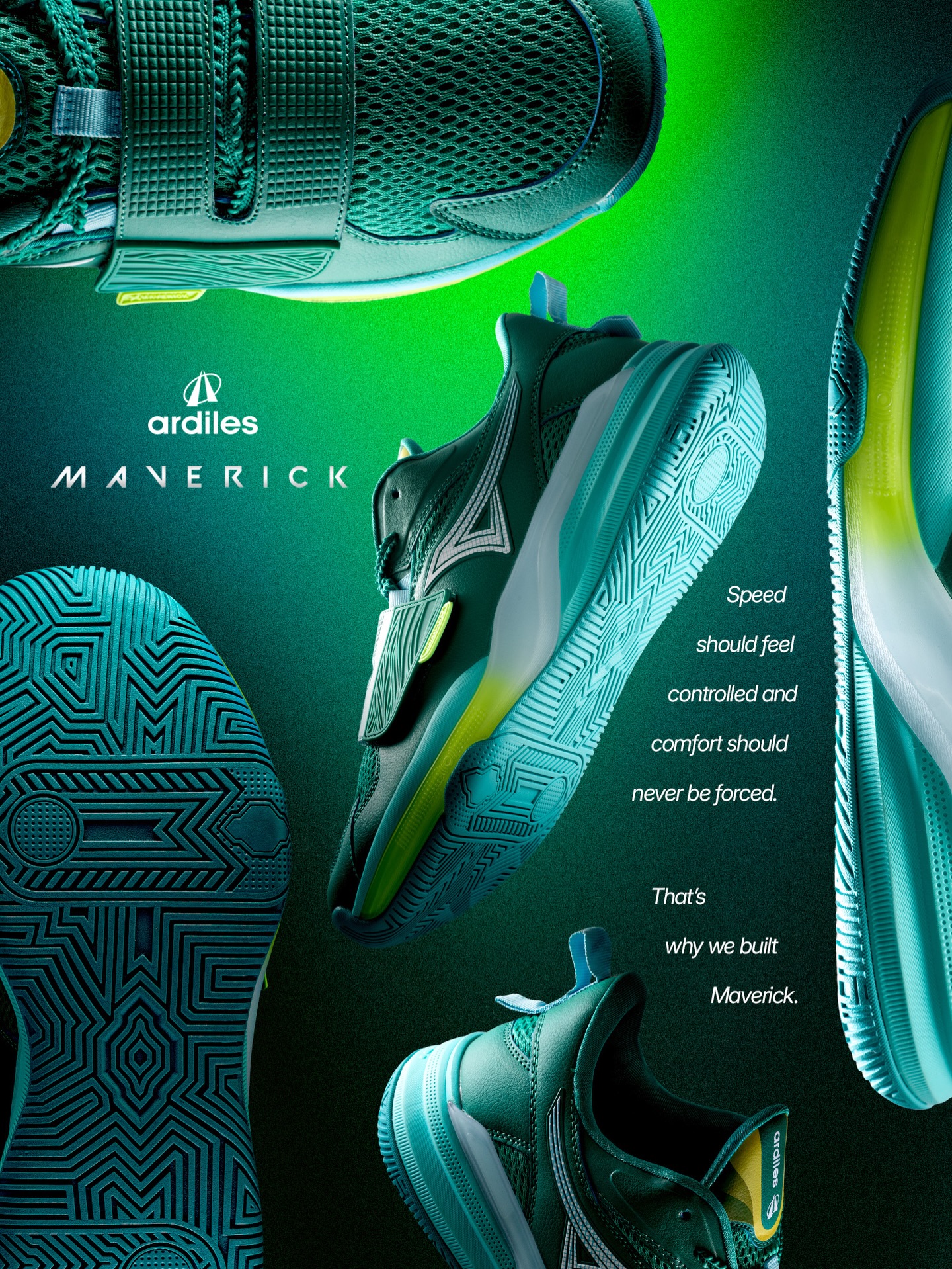 Ardiles Basketball Performance Facebook ad: That’s why we built Maverick.