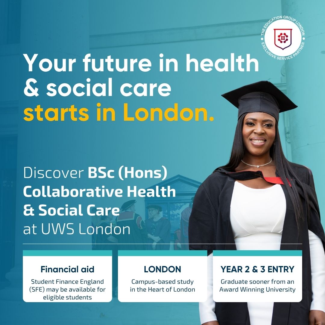 UWS - London Campus Facebook ad