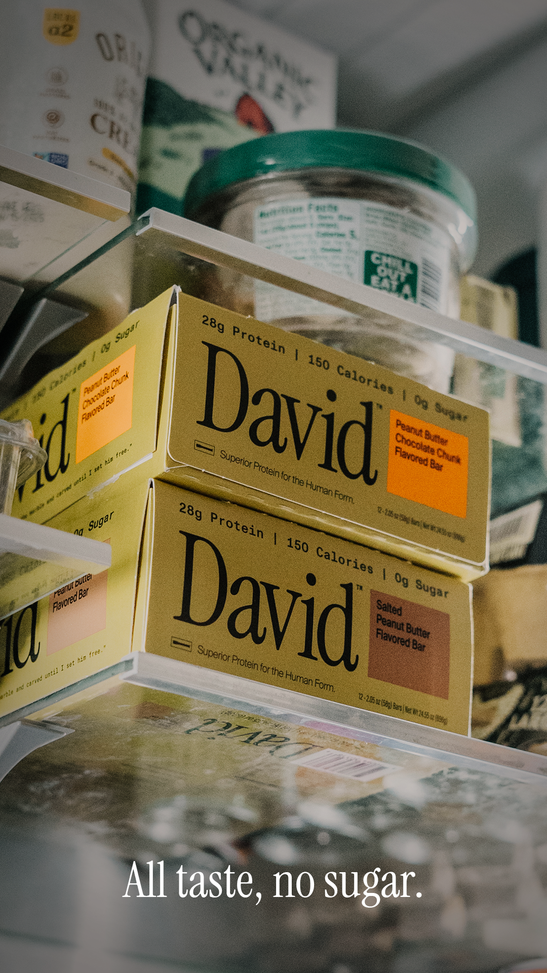 David Protein Facebook ad