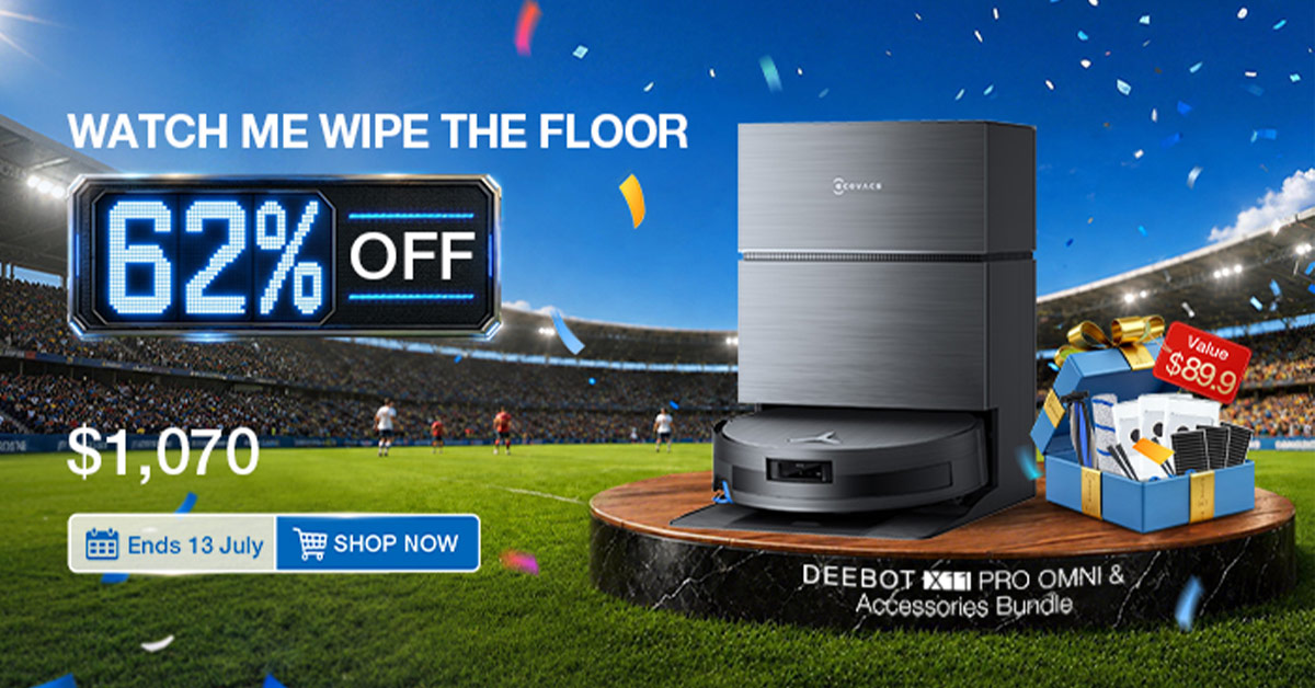 ECOVACS ROBOTICS Facebook ad