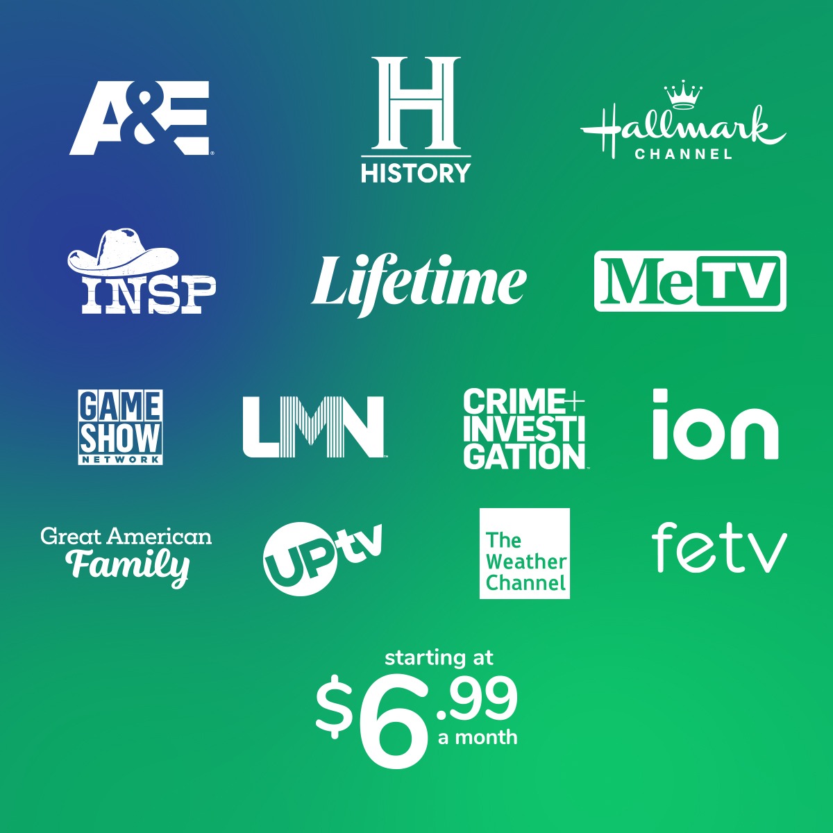 Frndly TV Facebook ad