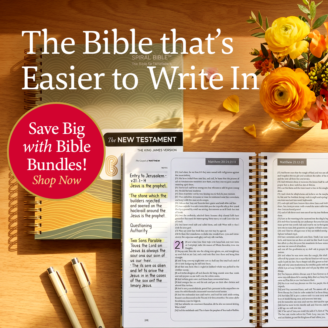 Spiral Bible Facebook ad